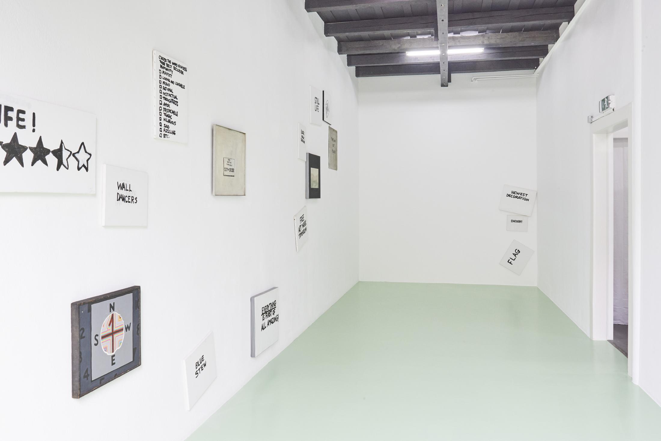 Exhibition View Gene Beery Retrospective at Fri-Art Kunsthale, Fribourg / Photo: Guillaume Baeriswyl / Courtesy: the artist