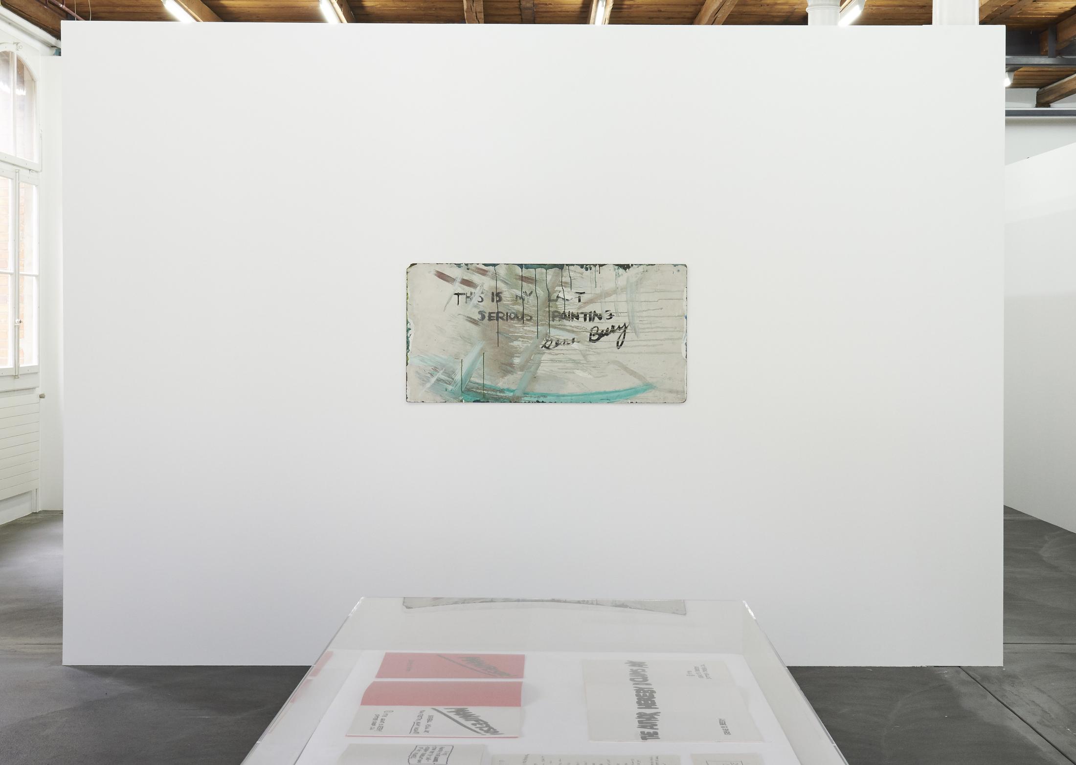 Exhibition View Gene Beery Retrospective at Fri-Art Kunsthale, Fribourg / Photo: Guillaume Baeriswyl / Courtesy: the artist