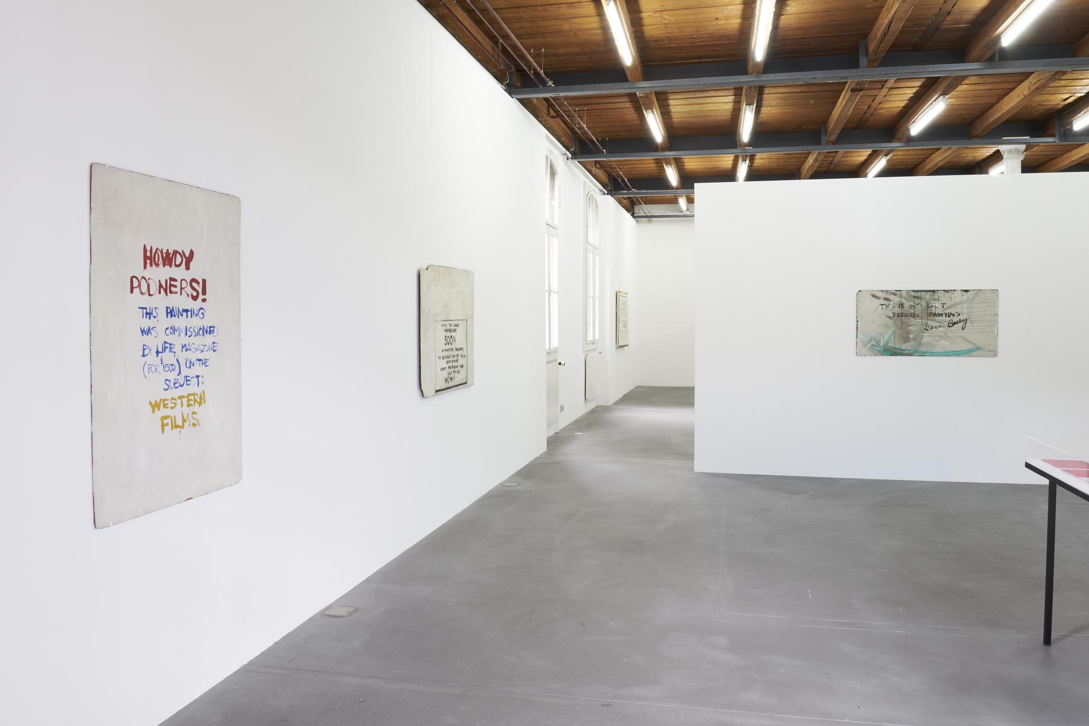 Exhibition View Gene Beery Retrospective at Fri-Art Kunsthale, Fribourg / Photo: Guillaume Baeriswyl / Courtesy: the artist