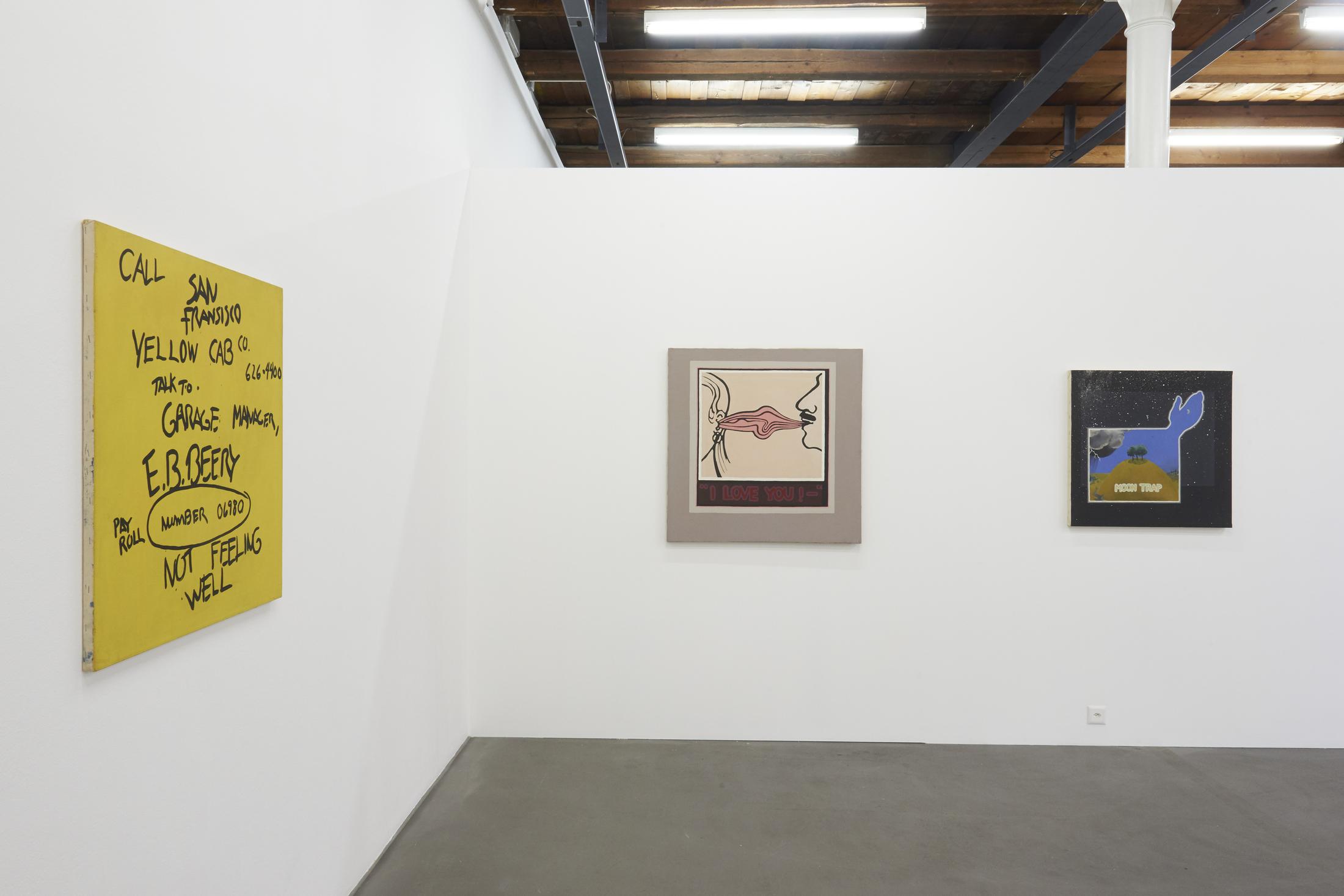 Exhibition View Gene Beery Retrospective at Fri-Art Kunsthale, Fribourg / Photo: Guillaume Baeriswyl / Courtesy: the artist