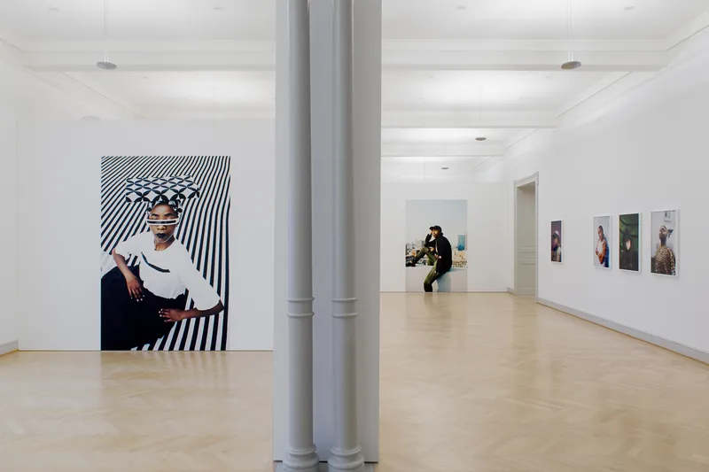 Installation View Georg Gatsas "Are You ... Can You ... Were You?" © 2017, Kunstmuseum St. Gallen. Photo: Sebastian Stadler / Courtesy: the artist