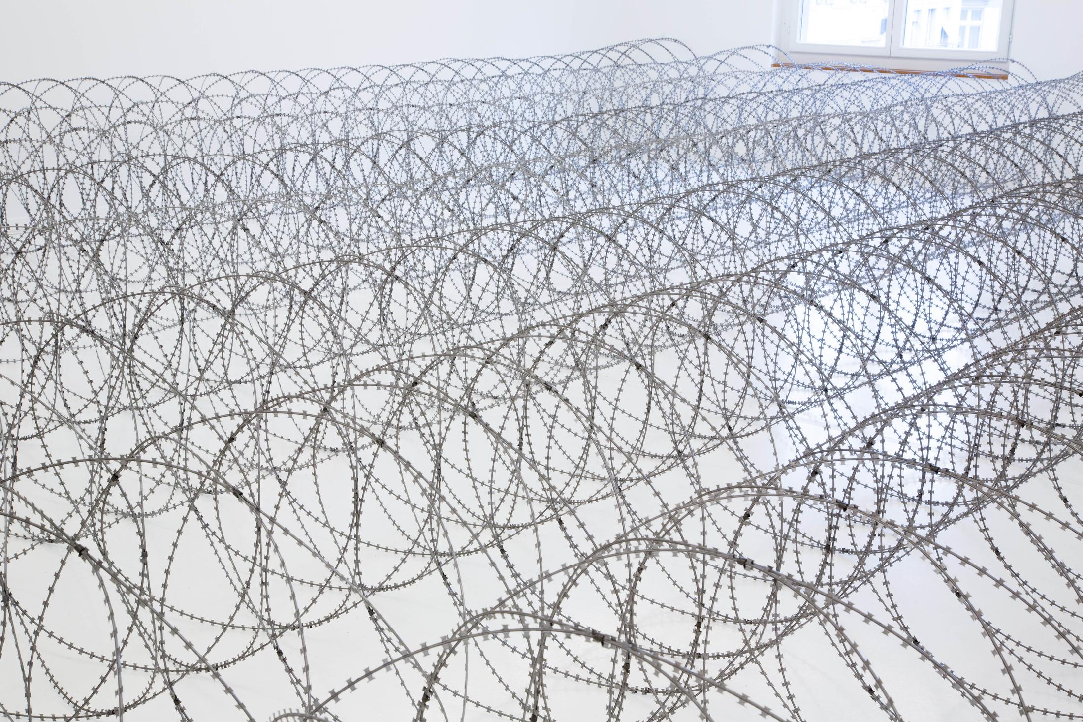 Exhibition View Gianni Motti "Refaire Le Monde EX*Position" at Helmhaus Zürich / Photo: Thomas Burla / Courtesy: the artist and Helmhaus, Zurich