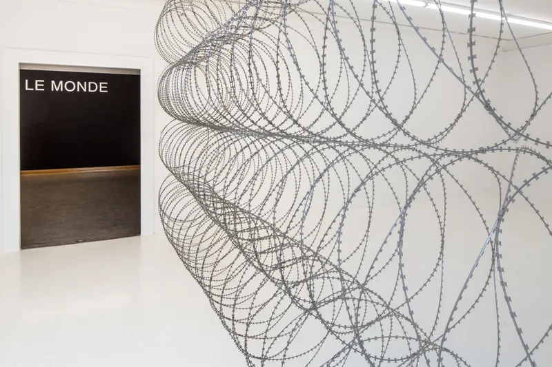 Exhibition View Gianni Motti "Refaire Le Monde EX*Position" at Helmhaus Zürich / Photo: Thomas Burla / Courtesy: the artist and Helmhaus, Zurich