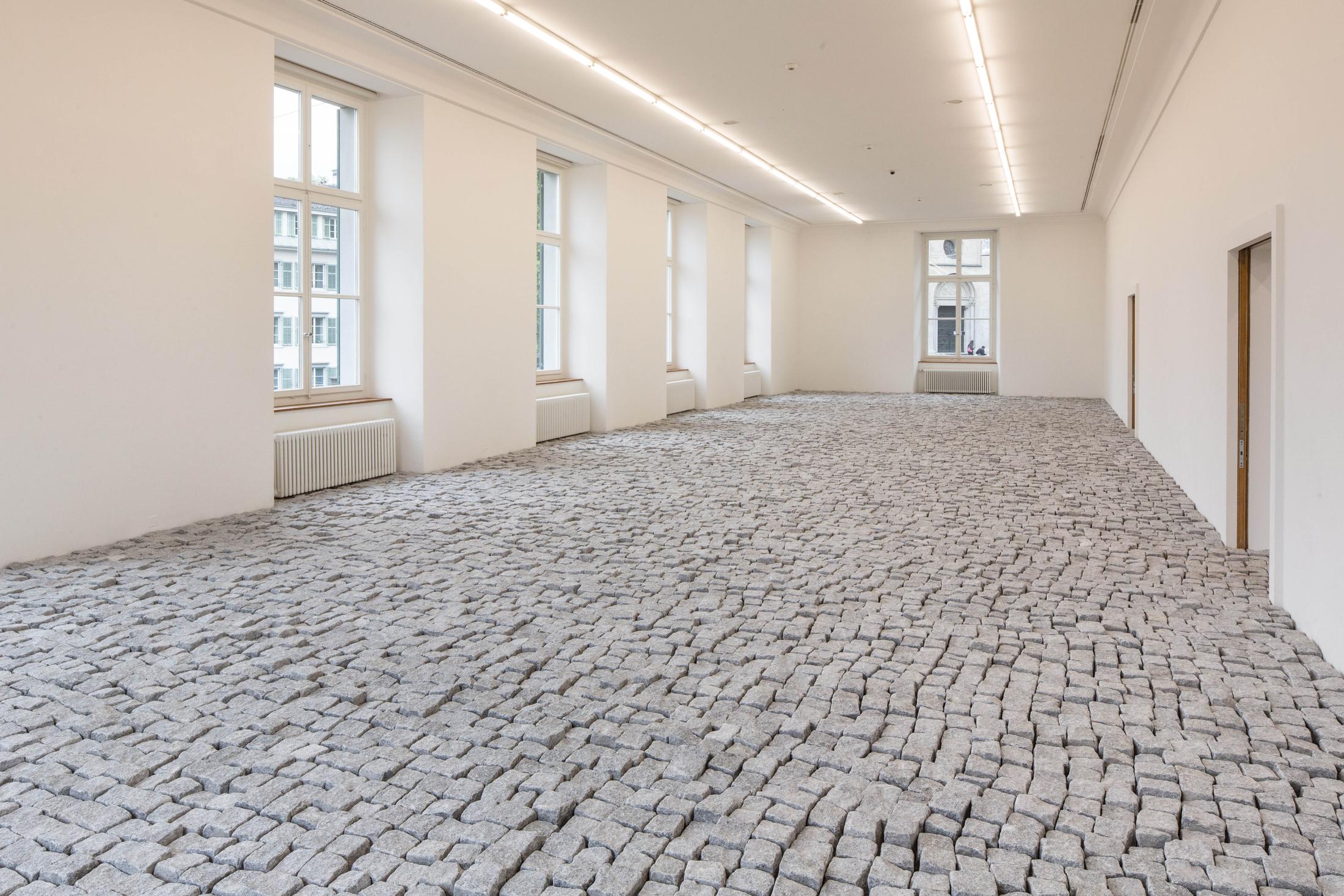 Exhibition View Gianni Motti "Refaire Le Monde EX*Position" at Helmhaus Zürich / Photo: Thomas Burla / Courtesy: the artist and Helmhaus, Zurich