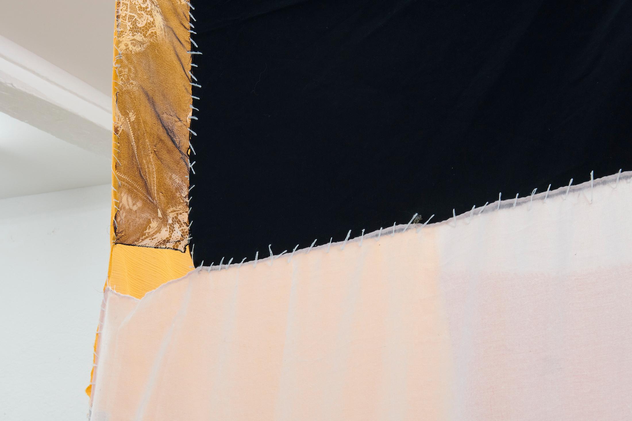 Exhibition View «Giggling Softly, Smiling Big; view on Broken Promises Crew, We Called You The Ghost House, 2020» at WallStreet, Fribourg, 2021 / Photo: Guillaume Python / Courtesy: the artist and WallStreet