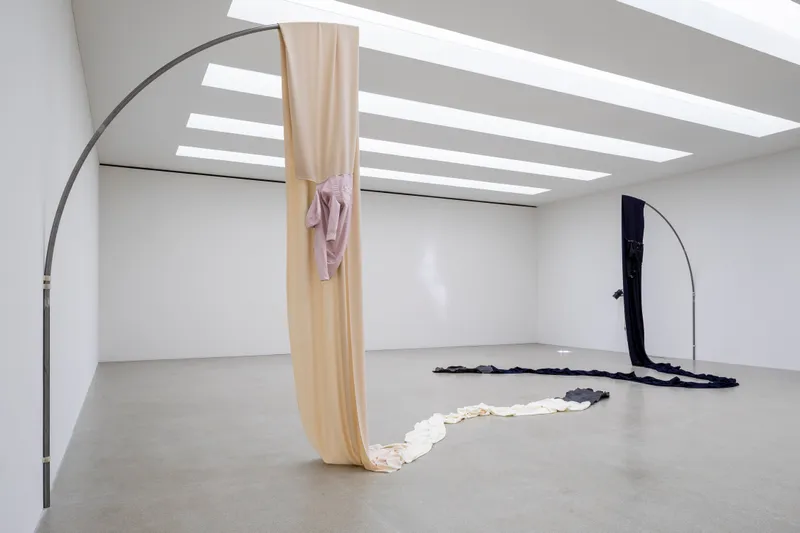 Exhibition View Gil Pellaton Solo Show «Hennissements» at Centre d'art Pasquart, Biel/Bienne, 2022 / Photo: Guadalupe Ruiz / Courtesy: the artist and Centre d'art Pasquart