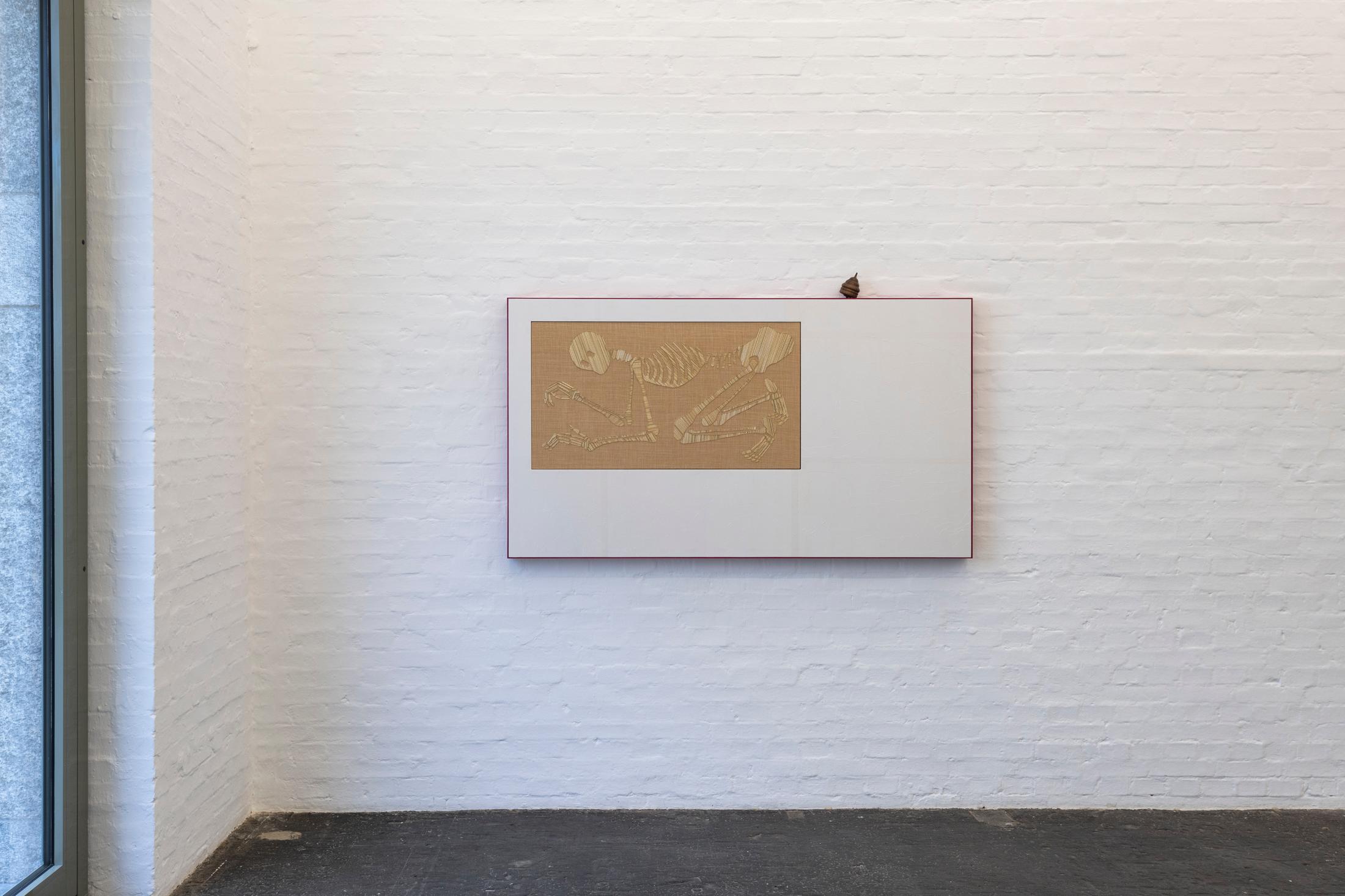 Exhibition View Gina Proenza Solo Show «Moving Jealousy; view on Gina Proenza, Dormant Season, 2023» at Kunst Halle Sankt Gallen, St. Gallen, 2023 / Photo: Sebastian Schaub / Courtesy: the artist and Kunst Halle Sankt Gallen