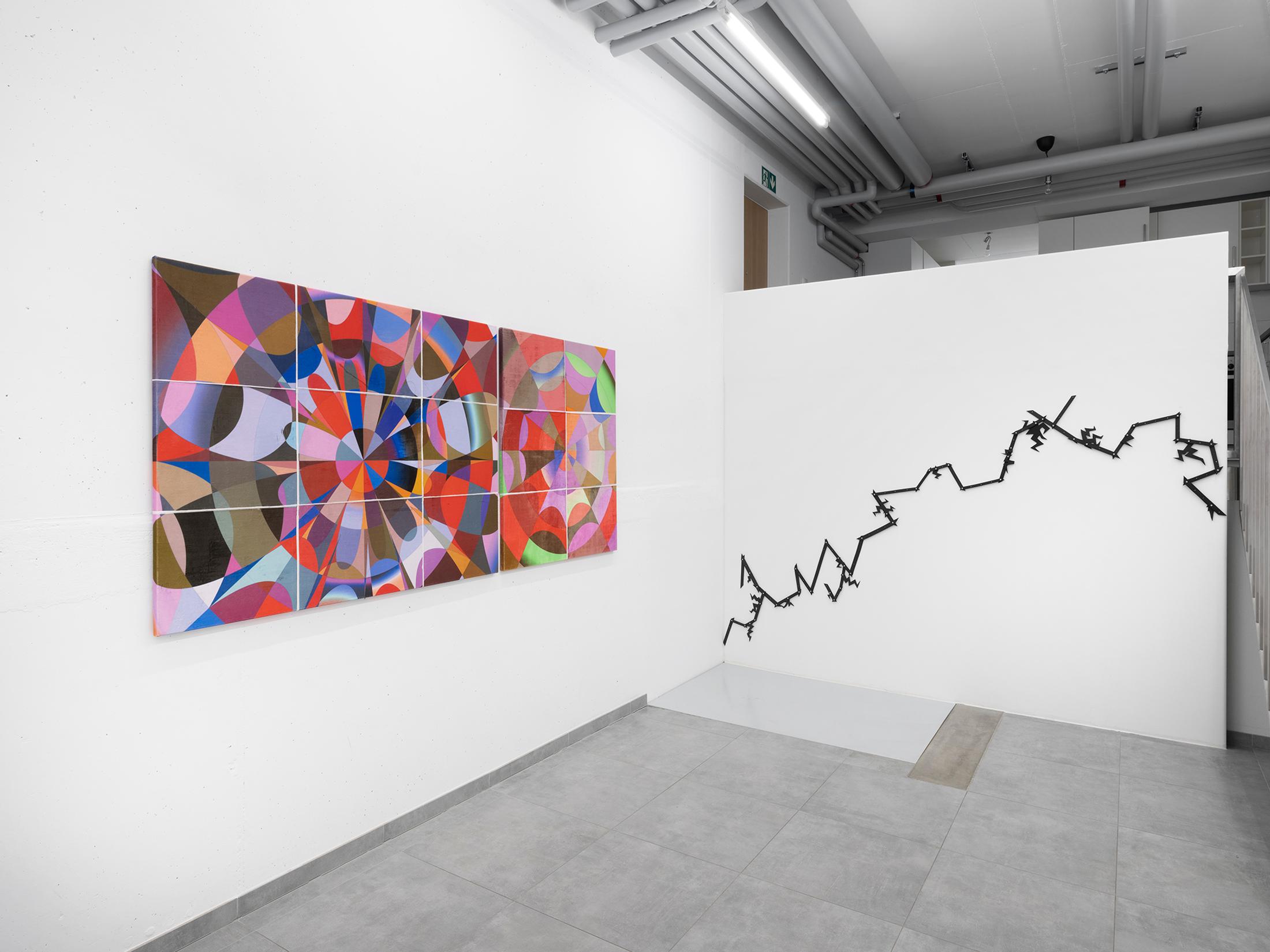 Exhibition View Giovanna Belossi Solo Show «Too High in The Sky» at All Stars, Lausanne, 2022 / Photo: Julien Gremaud / Courtesy: the artist and All Stars