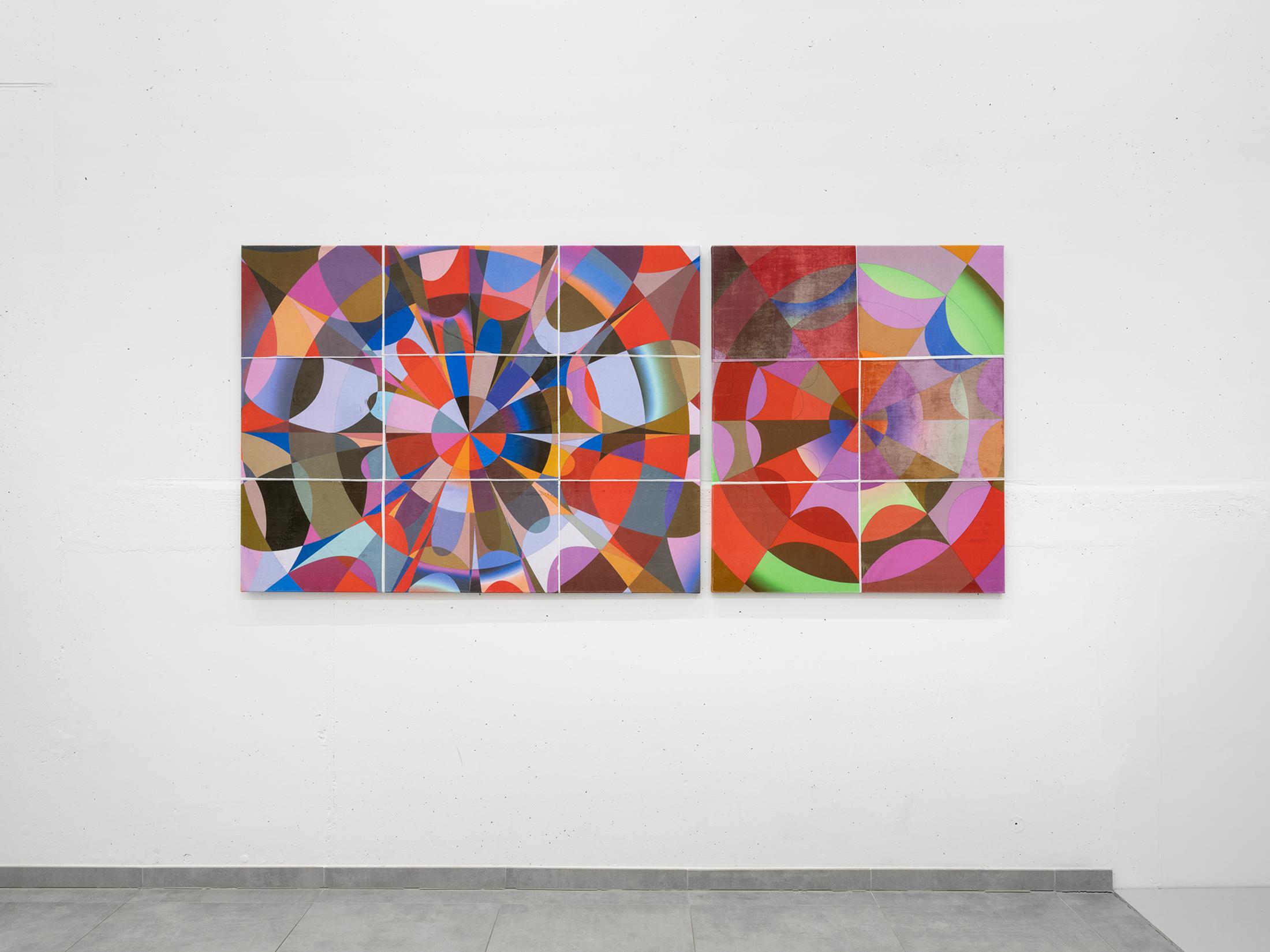 Exhibition View Giovanna Belossi Solo Show «Too High in The Sky; view on Giovanna Belossi, Sans titre (On ne peut regretter que ce qu’on se rappelle), 2022» at All Stars, Lausanne, 2022 / Photo: Julien Gremaud / Courtesy: the artist and All Stars