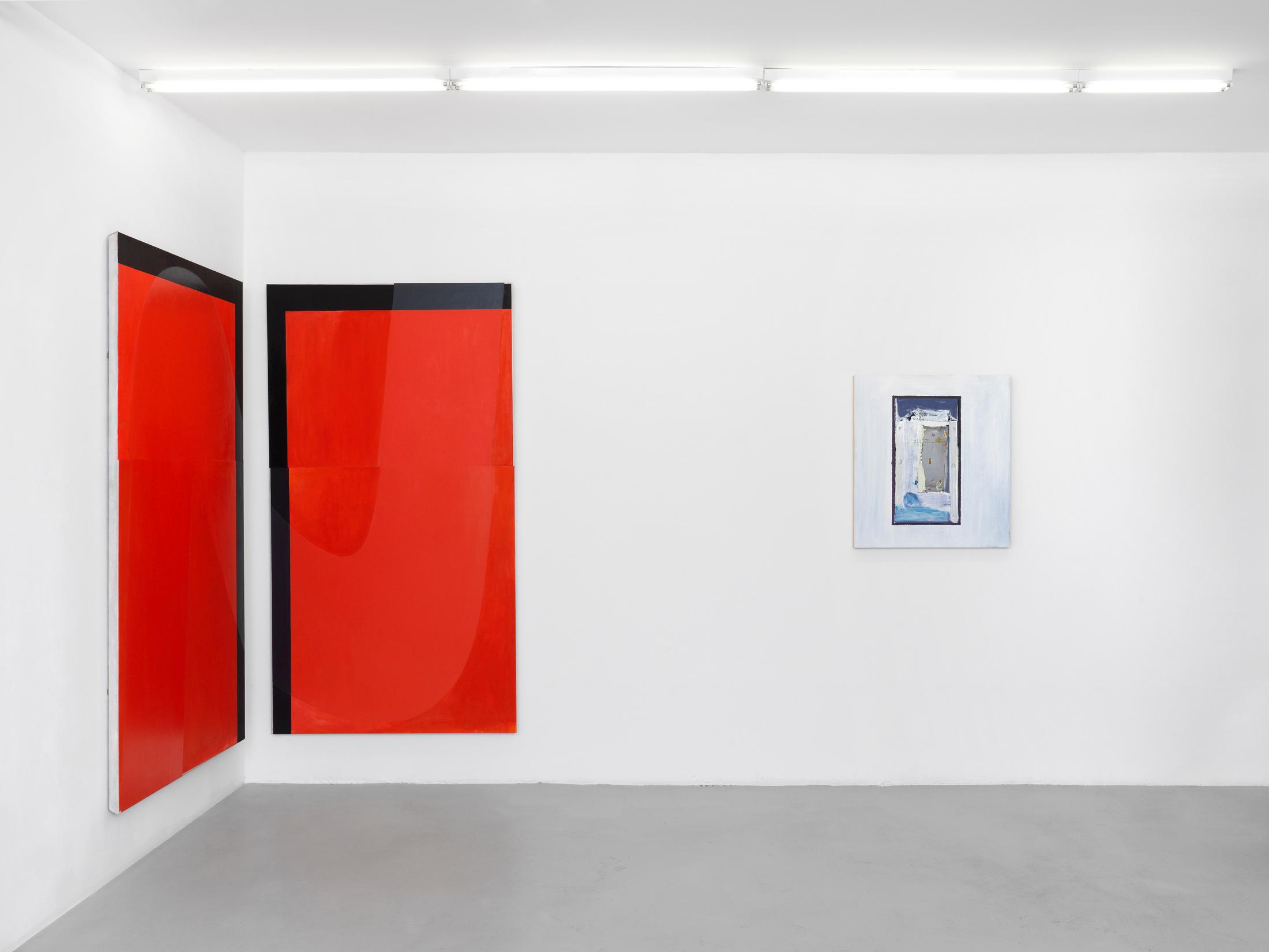 Ron Gorchov, Erik Lindman and Nathlie Provosty "Groupshow" at Ribordy Contemporary / Photo: Annik Wetter, Courtesy: the gallery and the artists