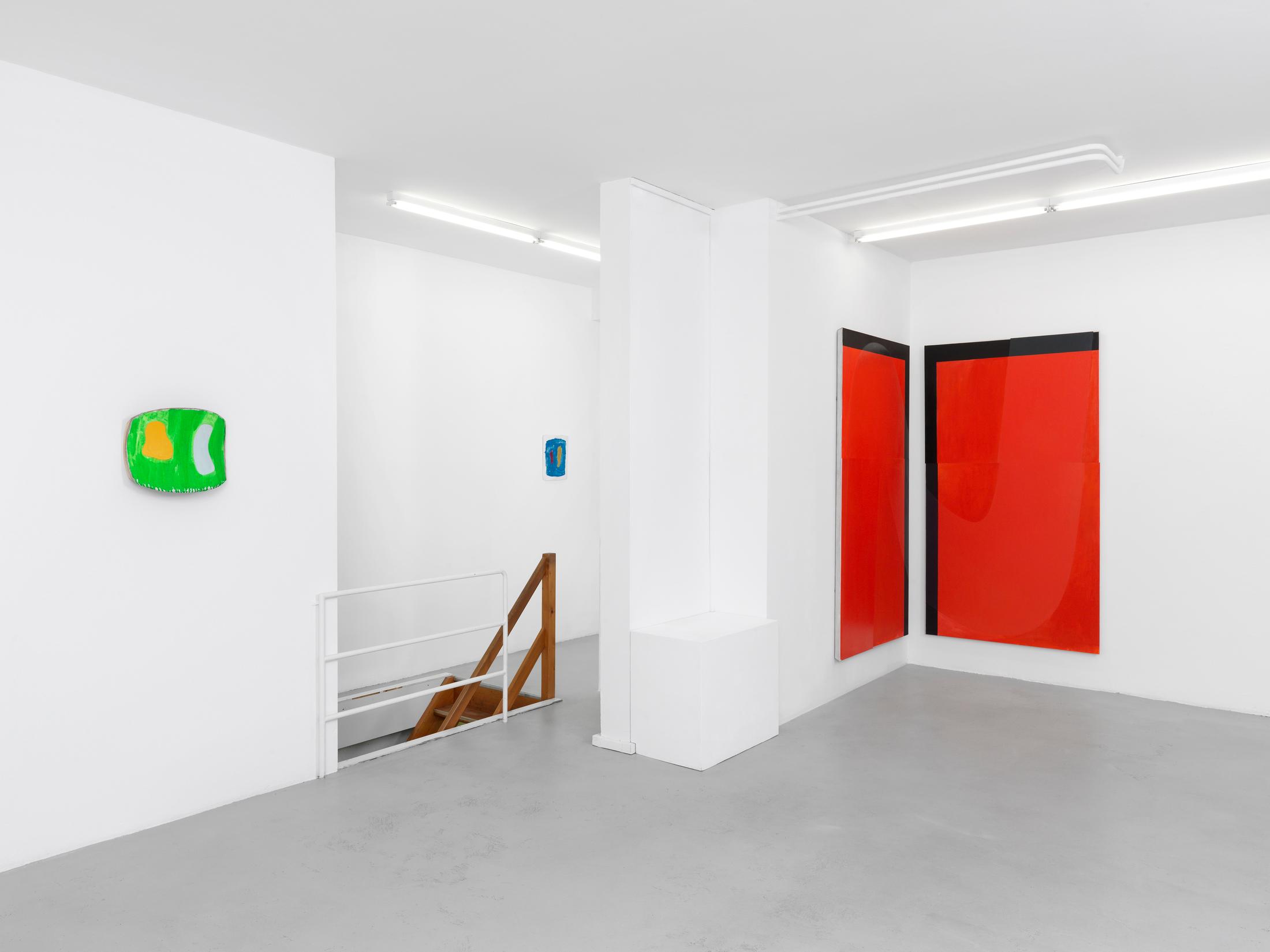 Ron Gorchov, Erik Lindman and Nathlie Provosty "Groupshow" at Ribordy Contemporary / Photo: Annik Wetter, Courtesy: the gallery and the artists