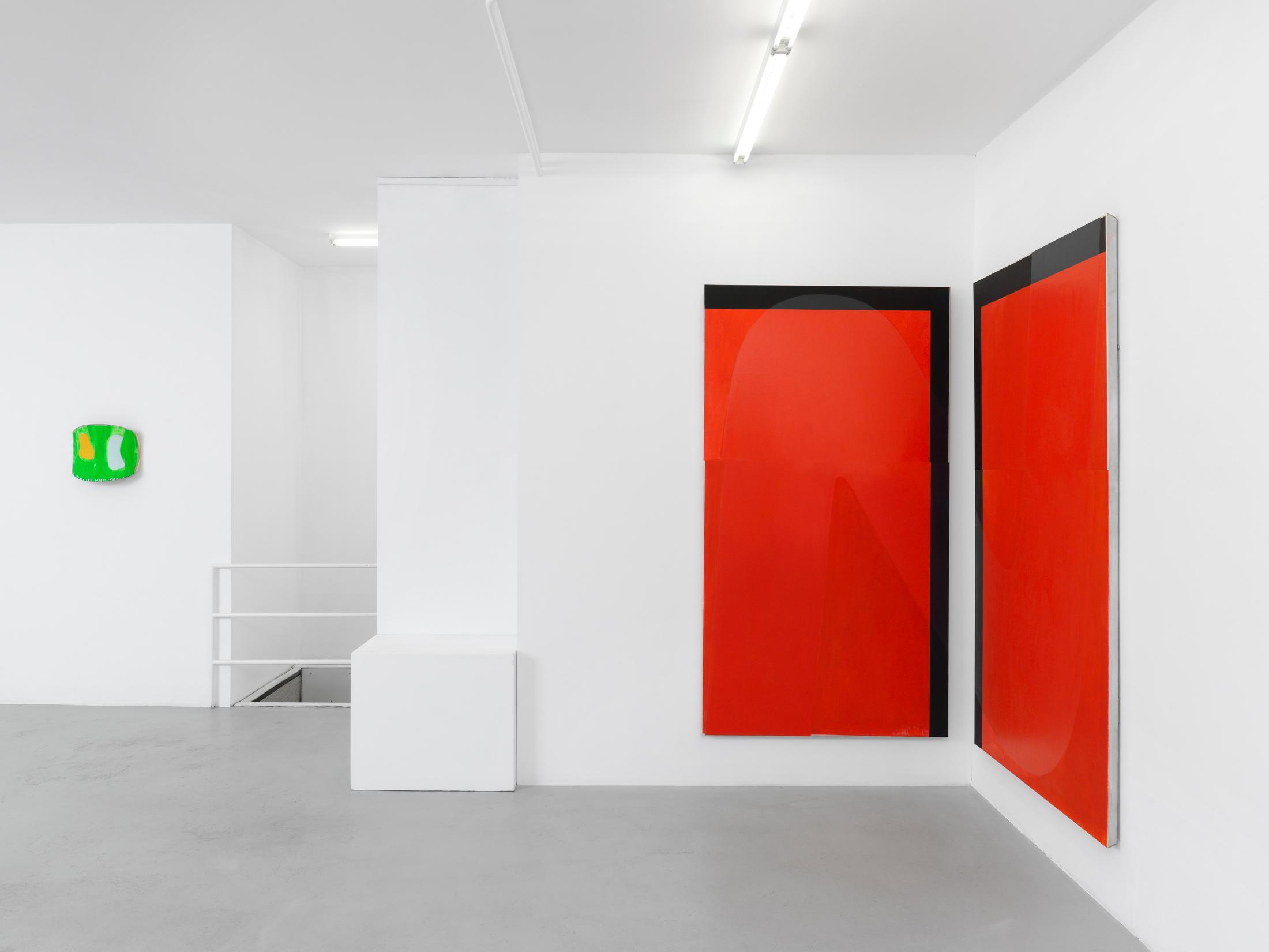 Ron Gorchov, Erik Lindman and Nathlie Provosty "Groupshow" at Ribordy Contemporary / Photo: Annik Wetter, Courtesy: the gallery and the artists