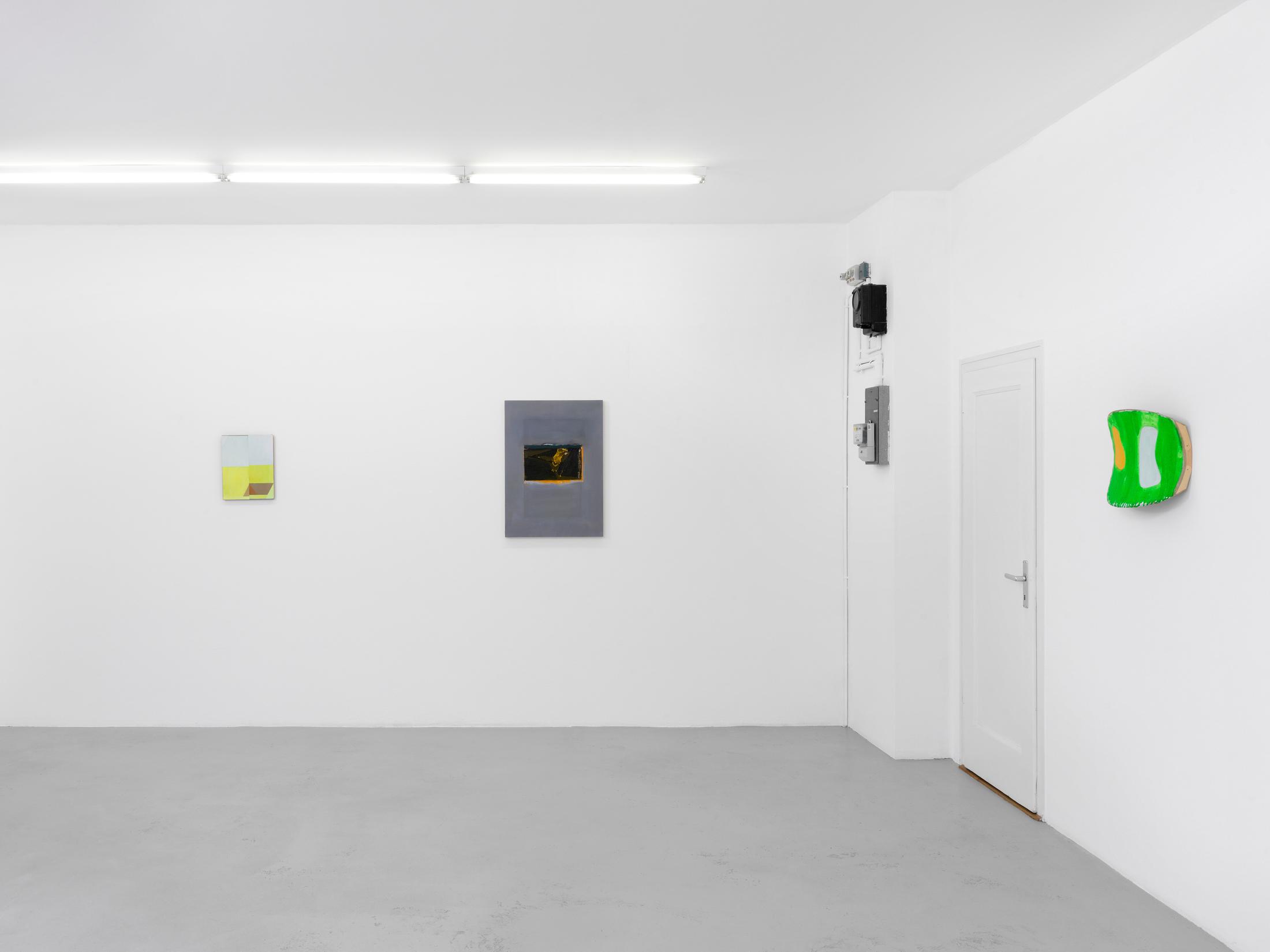 Ron Gorchov, Erik Lindman and Nathlie Provosty "Groupshow" at Ribordy Contemporary / Photo: Annik Wetter, Courtesy: the gallery and the artists