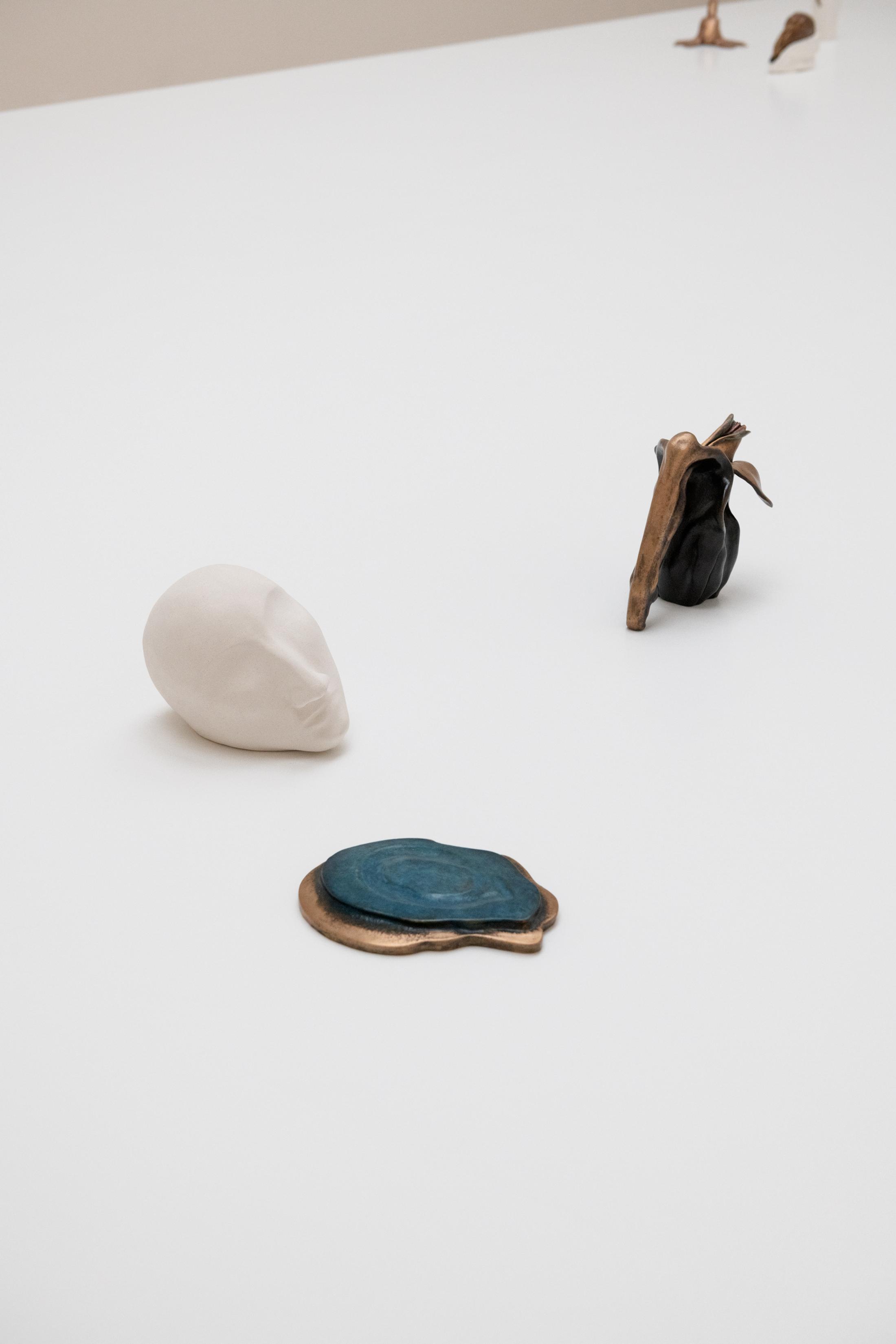 Exhibition View Grace Schwindt Solo Show «Defiant Bodies» at Kunstmuseum St. Gallen, St. Gallen, 2022-2023 / Photo: Sebastian Stadler / Courtesy: the artist and Kunstmuseum St. Gallen