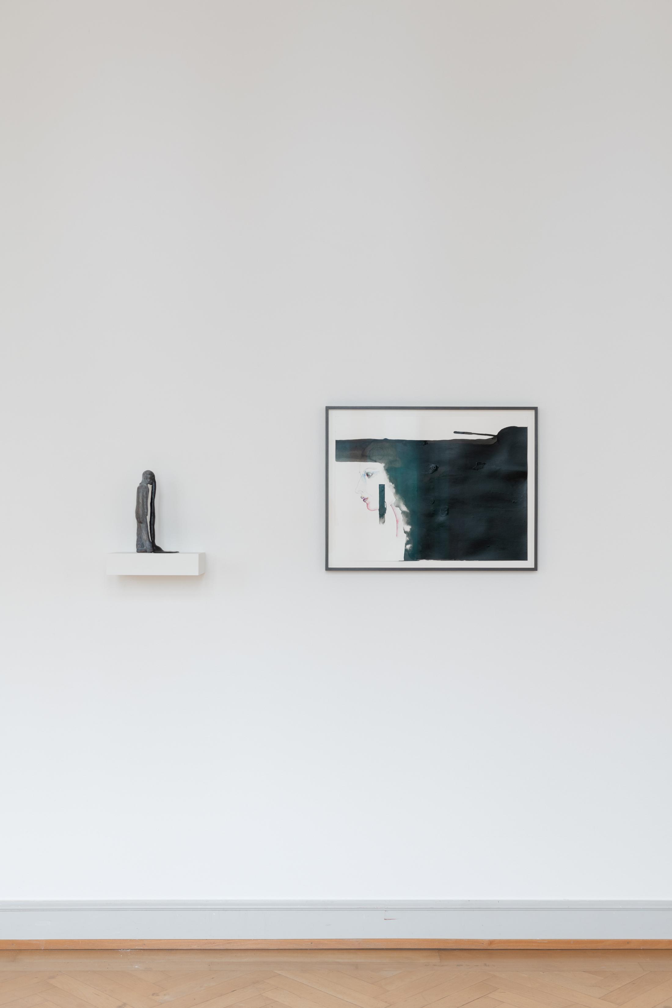 Exhibition View Grace Schwindt Solo Show «Defiant Bodies» at Kunstmuseum St. Gallen, St. Gallen, 2022-2023 / Photo: Sebastian Stadler / Courtesy: the artist and Kunstmuseum St. Gallen