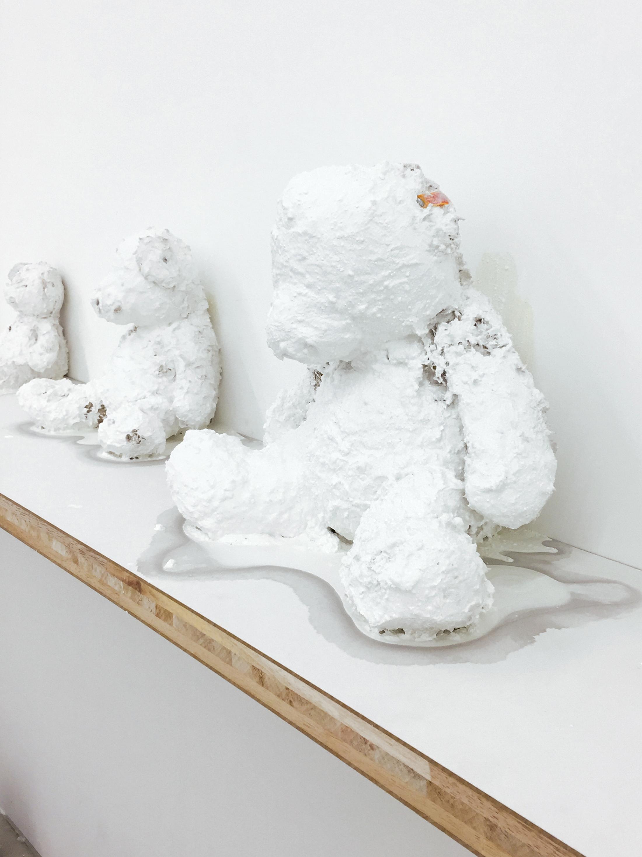 Exhibition View Groupshow «Grandfather's Axe; view on Christian Kosmas Mayer, Chalchera Stella, 2020» at Austellungsraum Klingental, Basel, 2020 / Courtesy: the artists and Ausstellungsraum Klingental