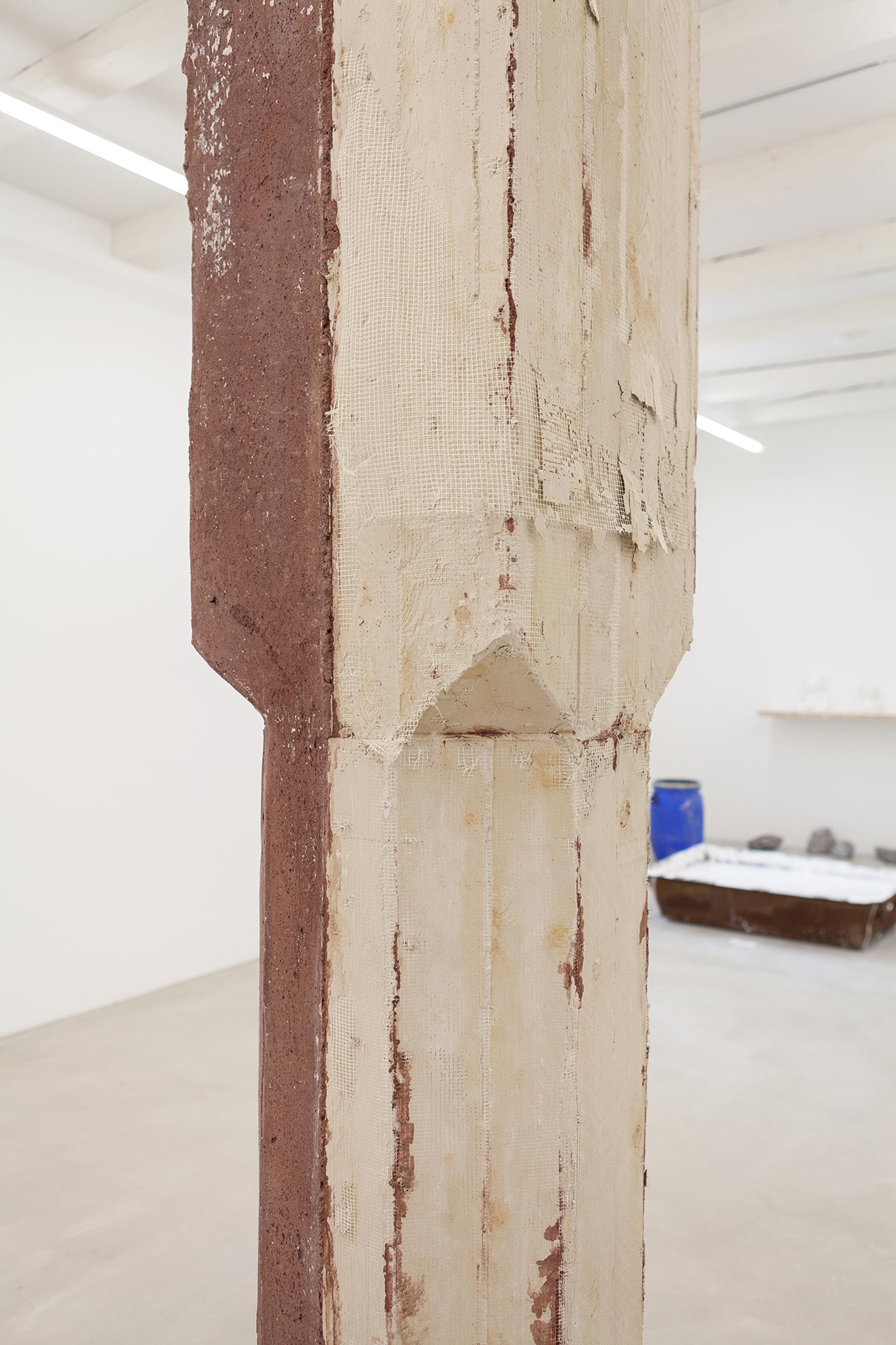 Exhibition View Groupshow «Grandfather's Axe; view on Karsten Födinger, Domestic Wildcard Klingentalerin, 2019» at Austellungsraum Klingental, Basel, 2020 / Courtesy: the artists and Ausstellungsraum Klingental