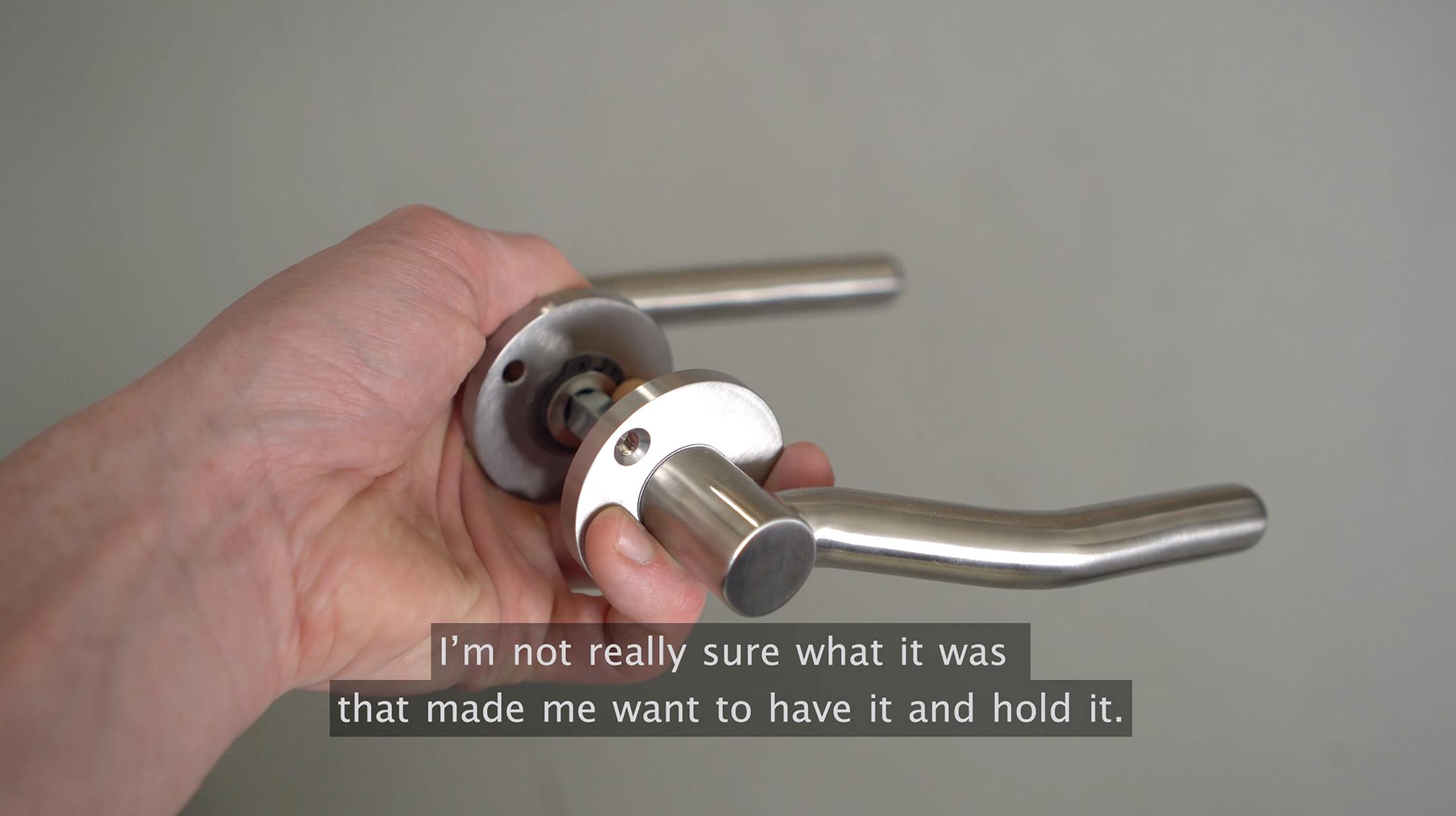 Exhibition View Groupshow «Grandfather's Axe; view on Michiel Huijben, How small a thought, 2020, video still» at Austellungsraum Klingental, Basel, 2020 / Courtesy: the artists and Ausstellungsraum Klingental