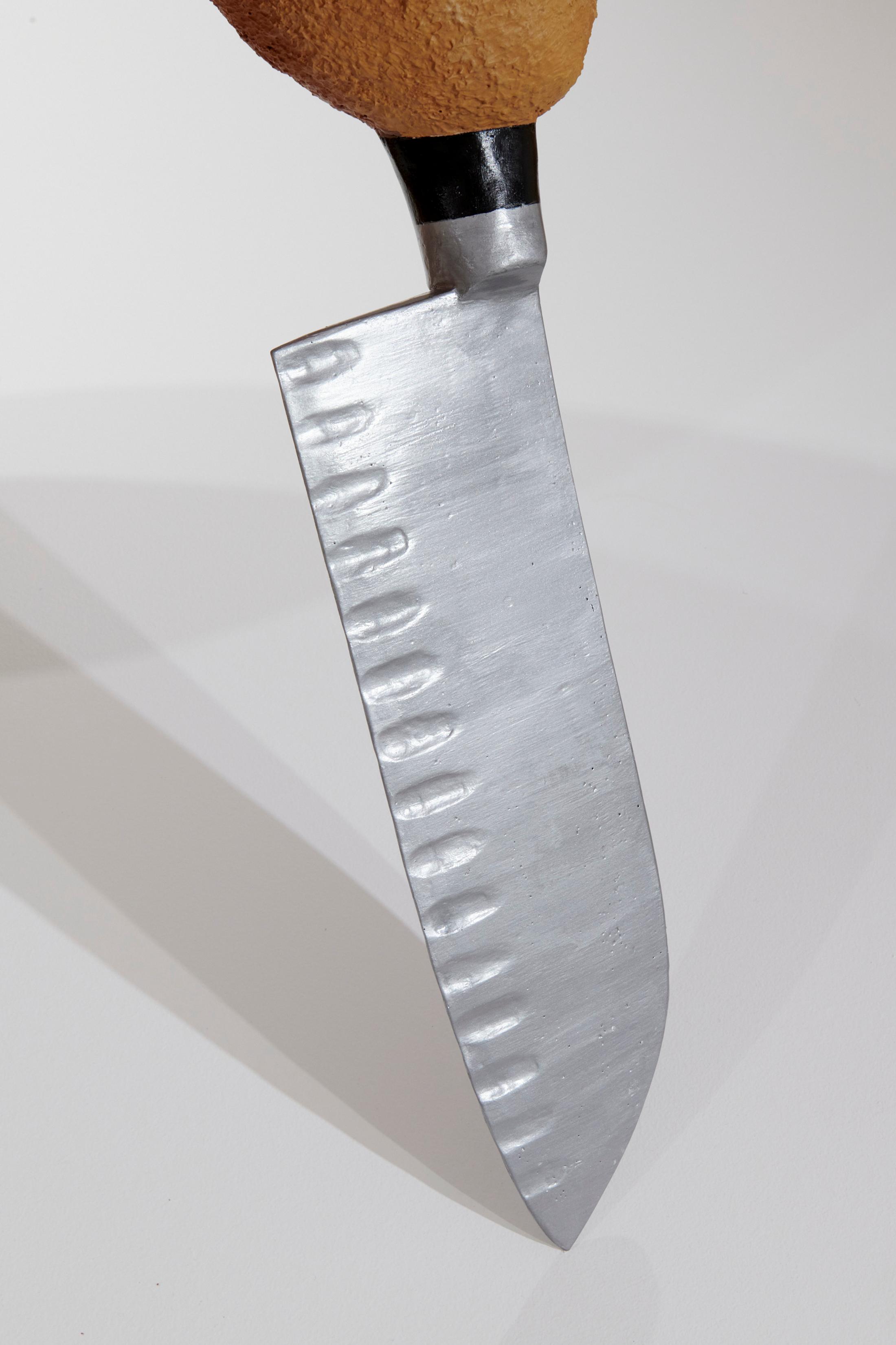 Exhibition View Grégory Sugnaux Solo Show «data romance; view on Grégory Sugneaux, Teddy, 2022, 110x110x80cm, detail» at Château de Gruyères, Fribourg / Photo: Guillaume Python / Courtesy: the artist and Chateau de Gruyères