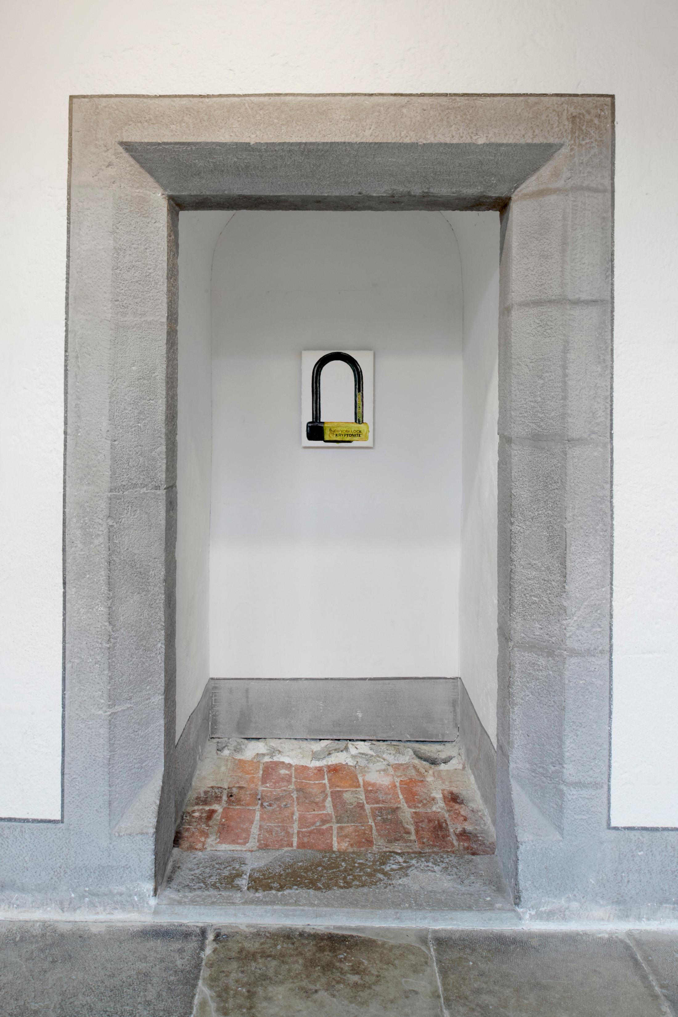 Exhibition View Grégory Sugnaux Solo Show «data romance» at Château de Gruyères, Fribourg / Photo: Guillaume Python / Courtesy: the artist and Chateau de Gruyères