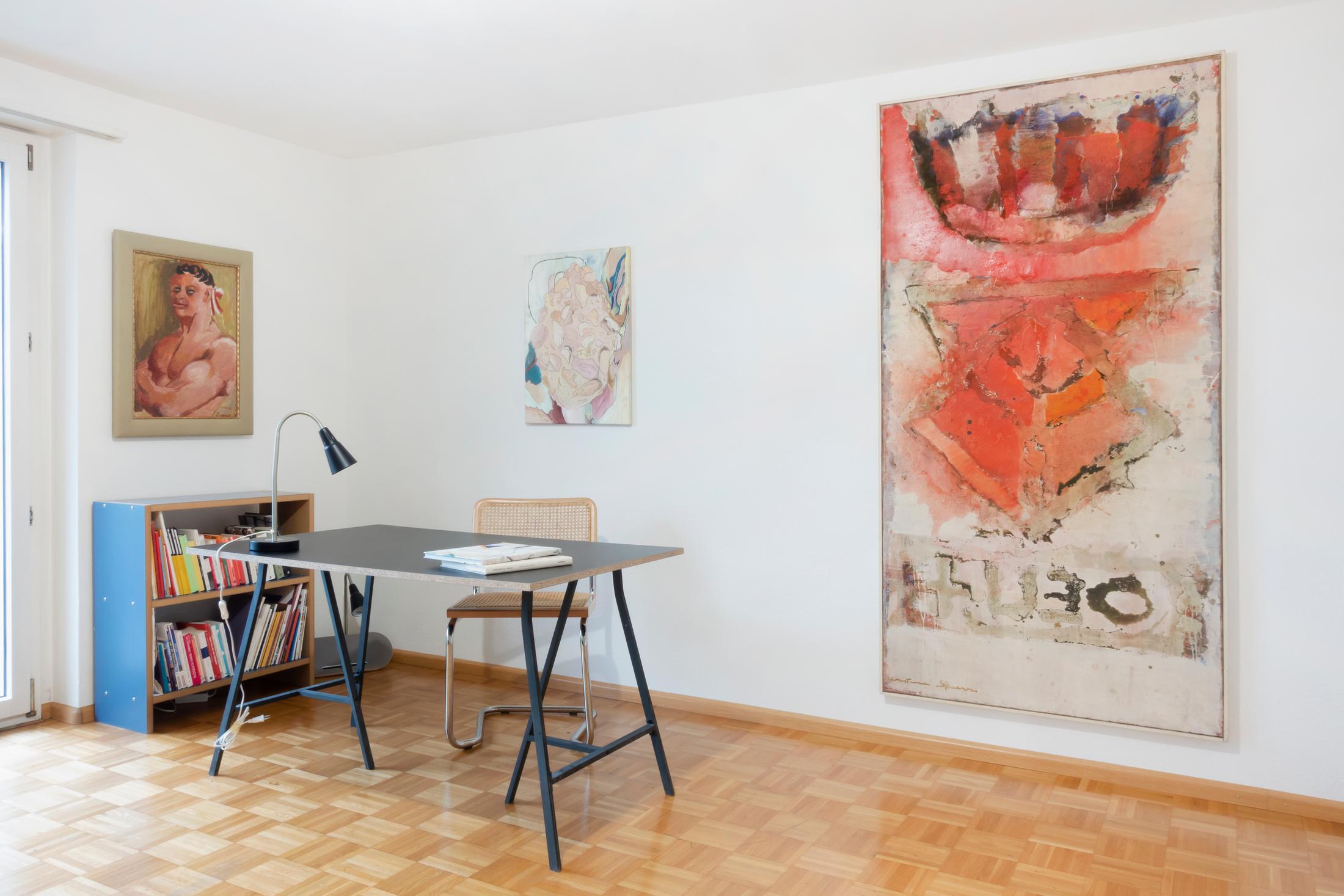 Exhibition View Group Show «Group Show 01» at Die Treppe, Birsfelden, 2021 / Photo and Courtesy: the artists and Die Treppe / Jan Kiefer