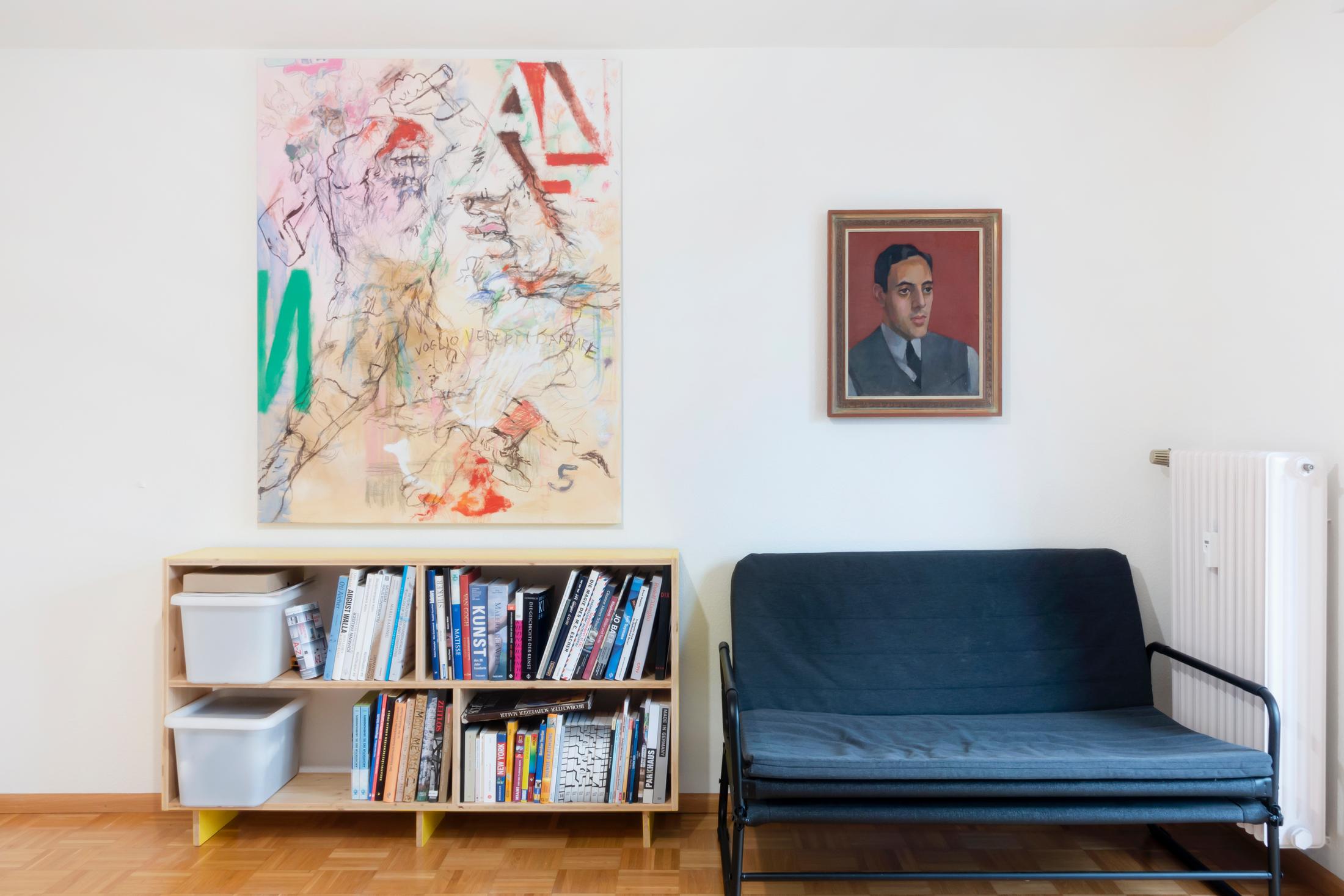 Exhibition View Group Show «Group Show 01» at Die Treppe, Birsfelden, 2021 / Photo and Courtesy: the artists and Die Treppe / Jan Kiefer