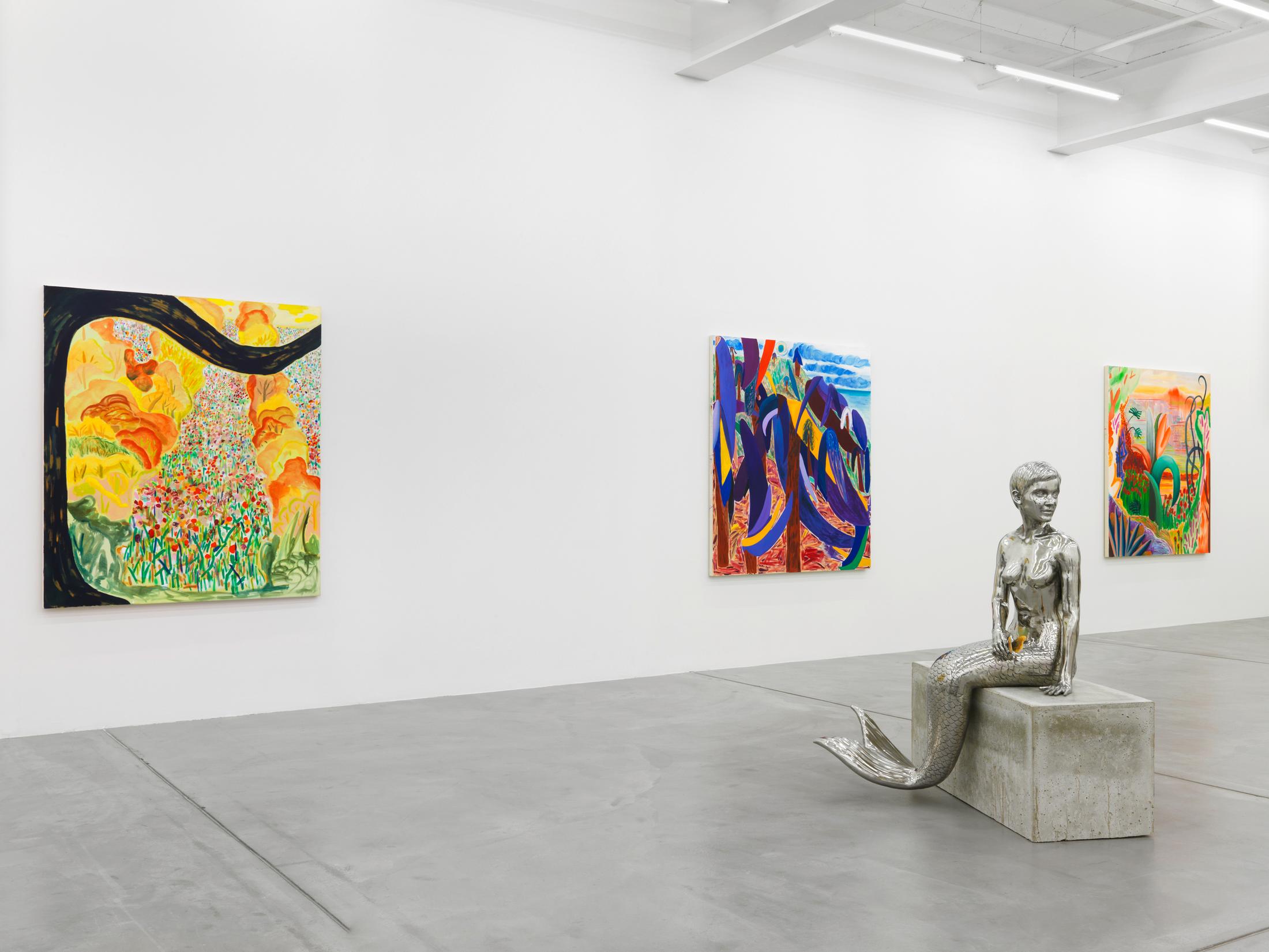 Installation View "Group Show" at Galerie Eva Presenhuber / Photo: Stefan Altenburger, Courtesy: Galerie Eva Presenhuber, Zurich / New York