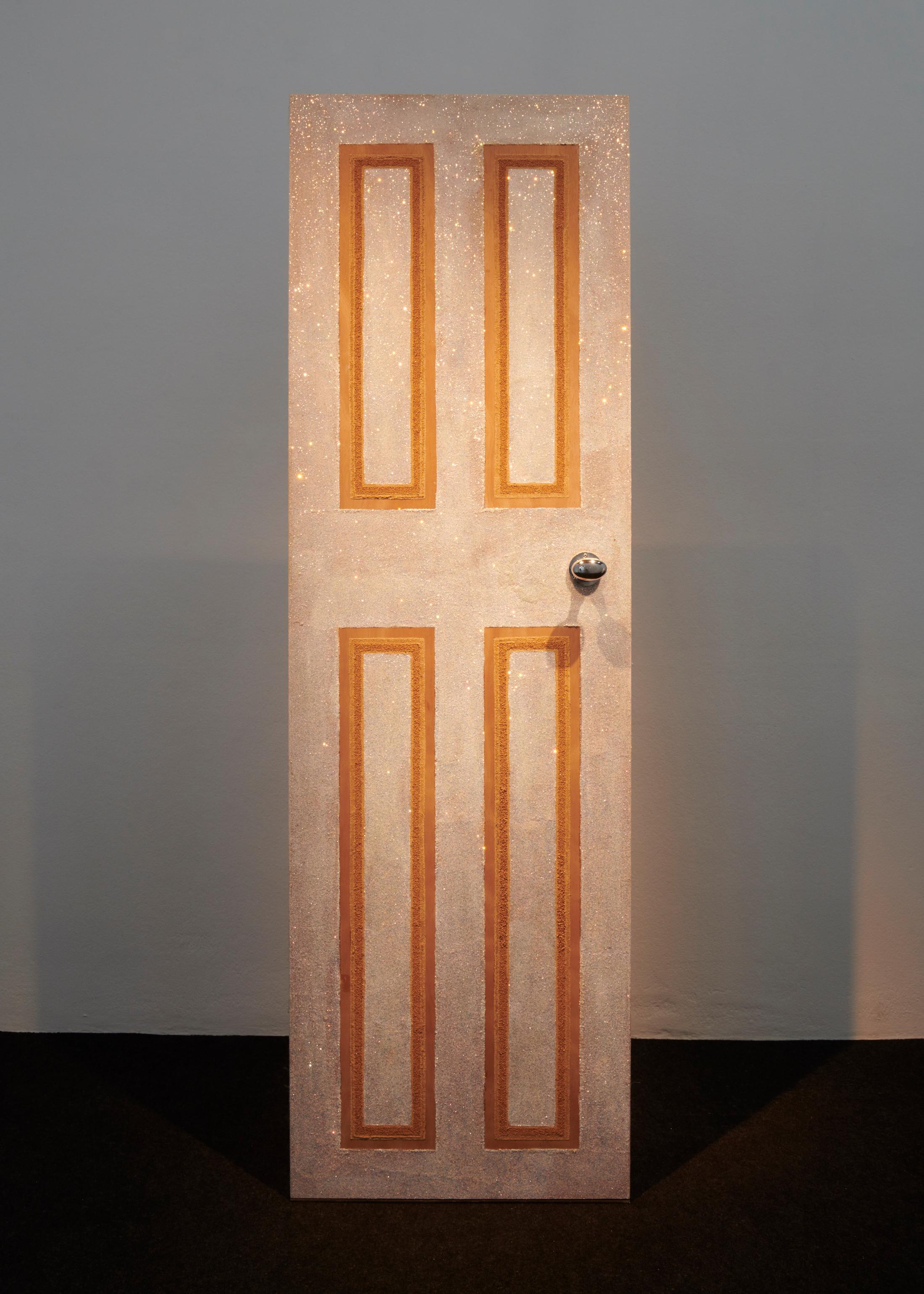 Exhibition View Groupshow «A House is not a Home; view on Gina Fischli, Fire Exit, 2018» at Fri Art, Fribourg, 2019 / Courtesy: the artists and Fri Art