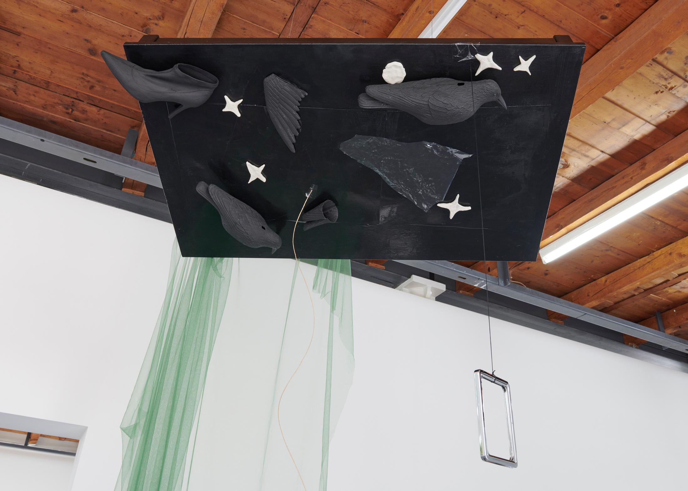 Exhibition View Groupshow «A House is not a Home; view on Sveta Mordovskaya, Night and Now (Rats are Angels), 2019» at Fri Art, Fribourg, 2019 / Courtesy: the artists and Fri Art