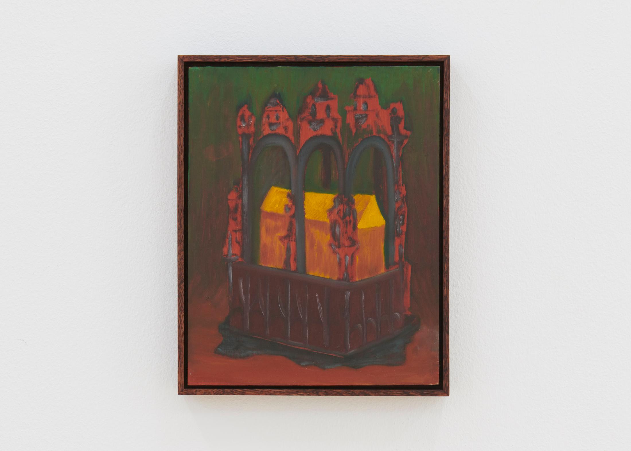 Exhibition View Groupshow «A House is not a Home; view on Lewis Hammond, Study for a Tomb (This Godforsaken Isle), 2018» at Fri Art, Fribourg, 2019 / Courtesy: the artists and Fri Art