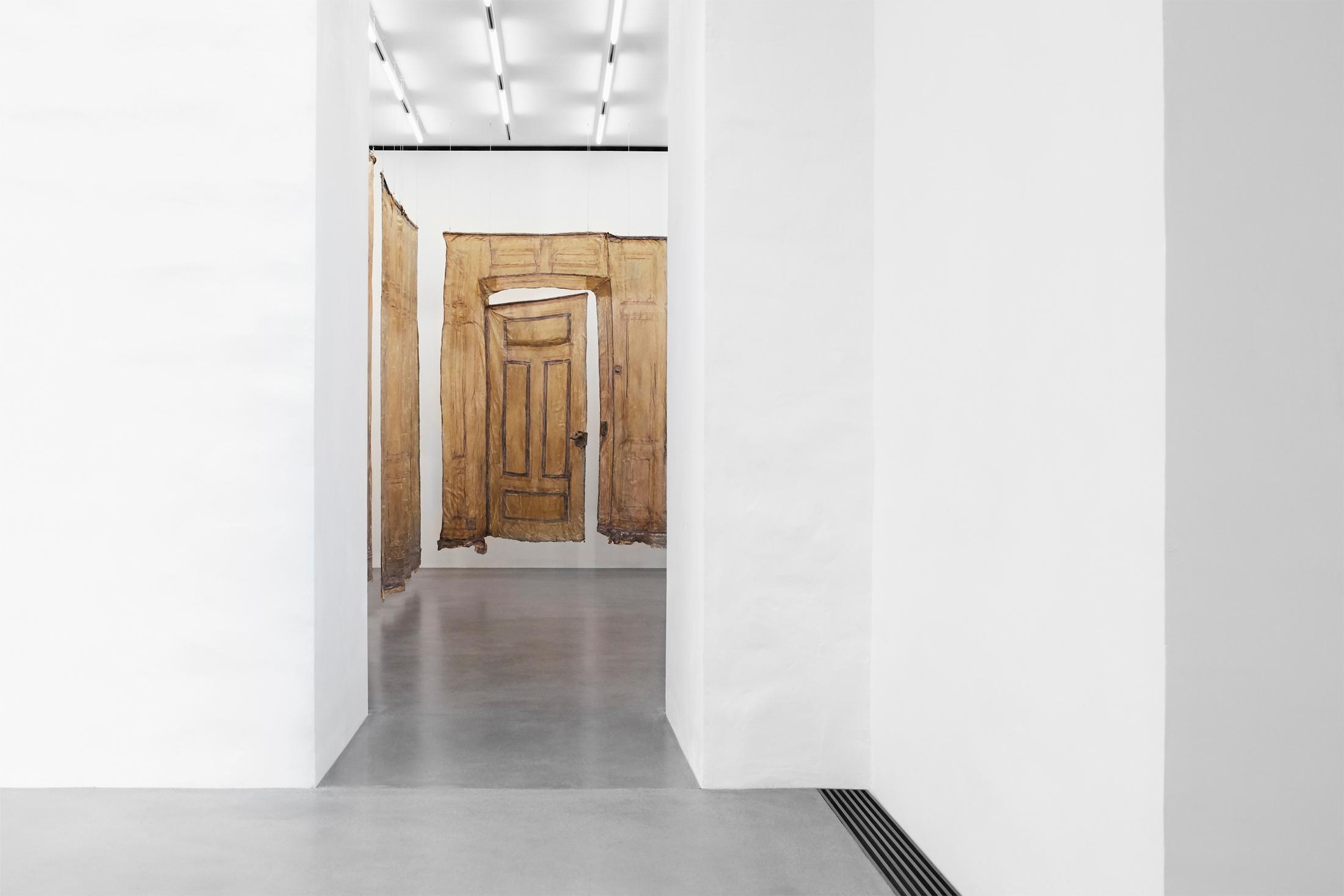 Exhibition View Groupshow «A Women Looking at Men Looking at Women ; site-specific permanent installation Heidi Bucher, Herrenzimmer, 1977-1979» at Muzeum Susch / Photo: Zosia Prominska / Courtesy Muzeum Susch