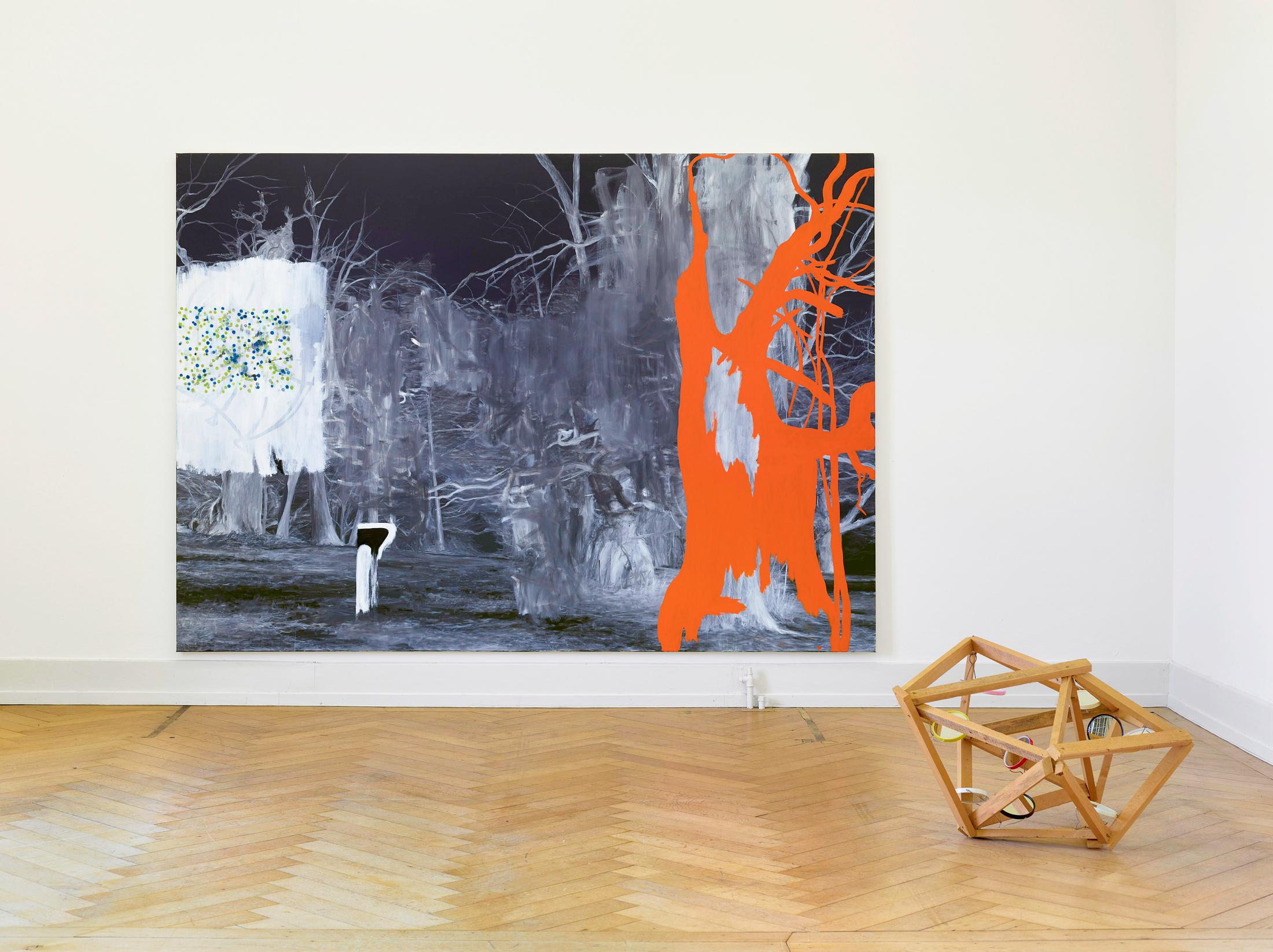 Installation View Markus Gadient and Edit Oderbolz at Kunsthalle Palazzo, Liestal / Photo: Bernhard Strauss / Courtesy: The artists