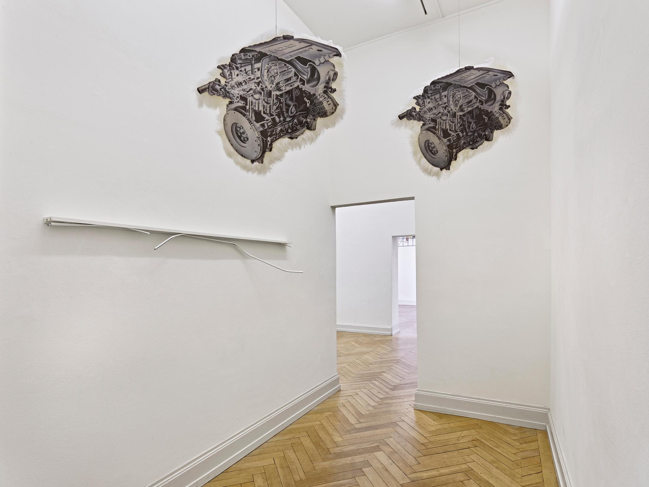 Installation View Vanessa Billy and Edit Oderbolz at Kunsthalle Palazzo, Liestal / Photo: Bernhard Strauss / Courtesy: The artists