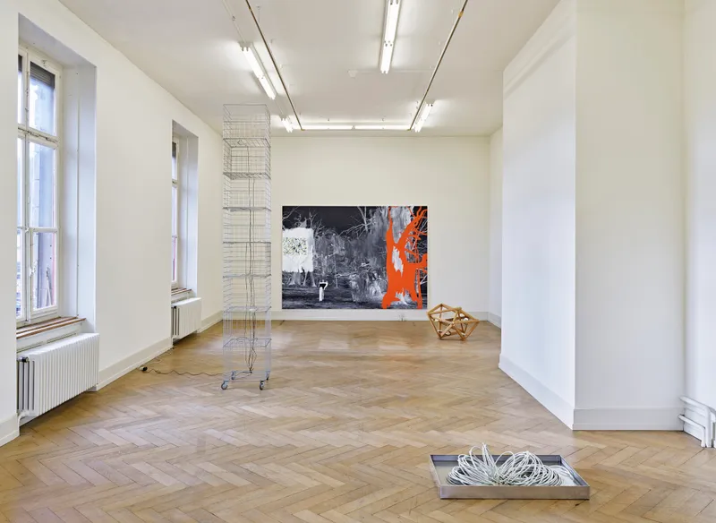 Installation View Vanessa Billy, Edit Oderbolz and Markus Gadient at Kunsthalle Palazzo, Liestal / Photo: Bernhard Strauss / Courtesy: The artists
