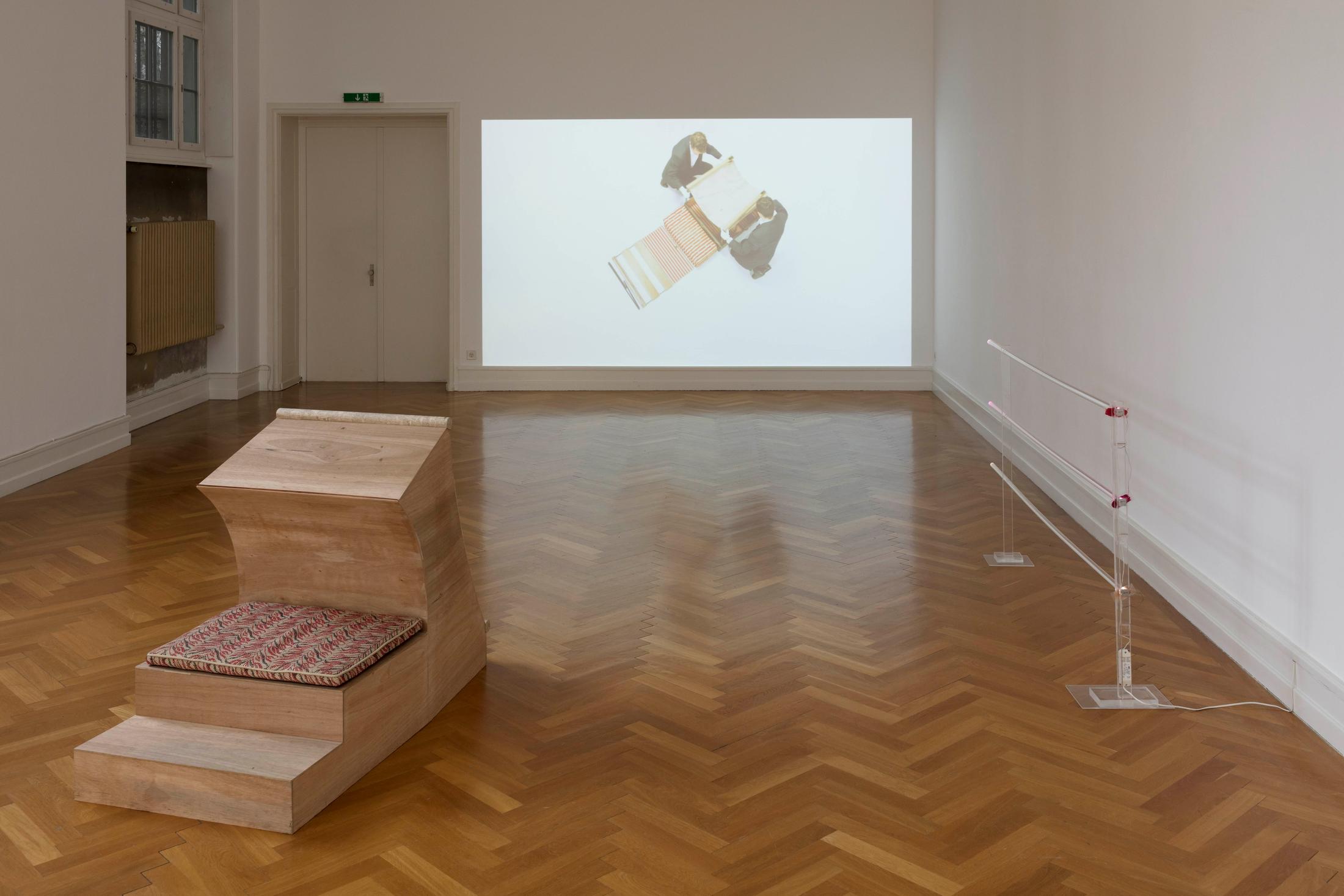Installation View "Die Zelle" at Kunsthalle Bern, 2018 / Photo: Gunnar Meier