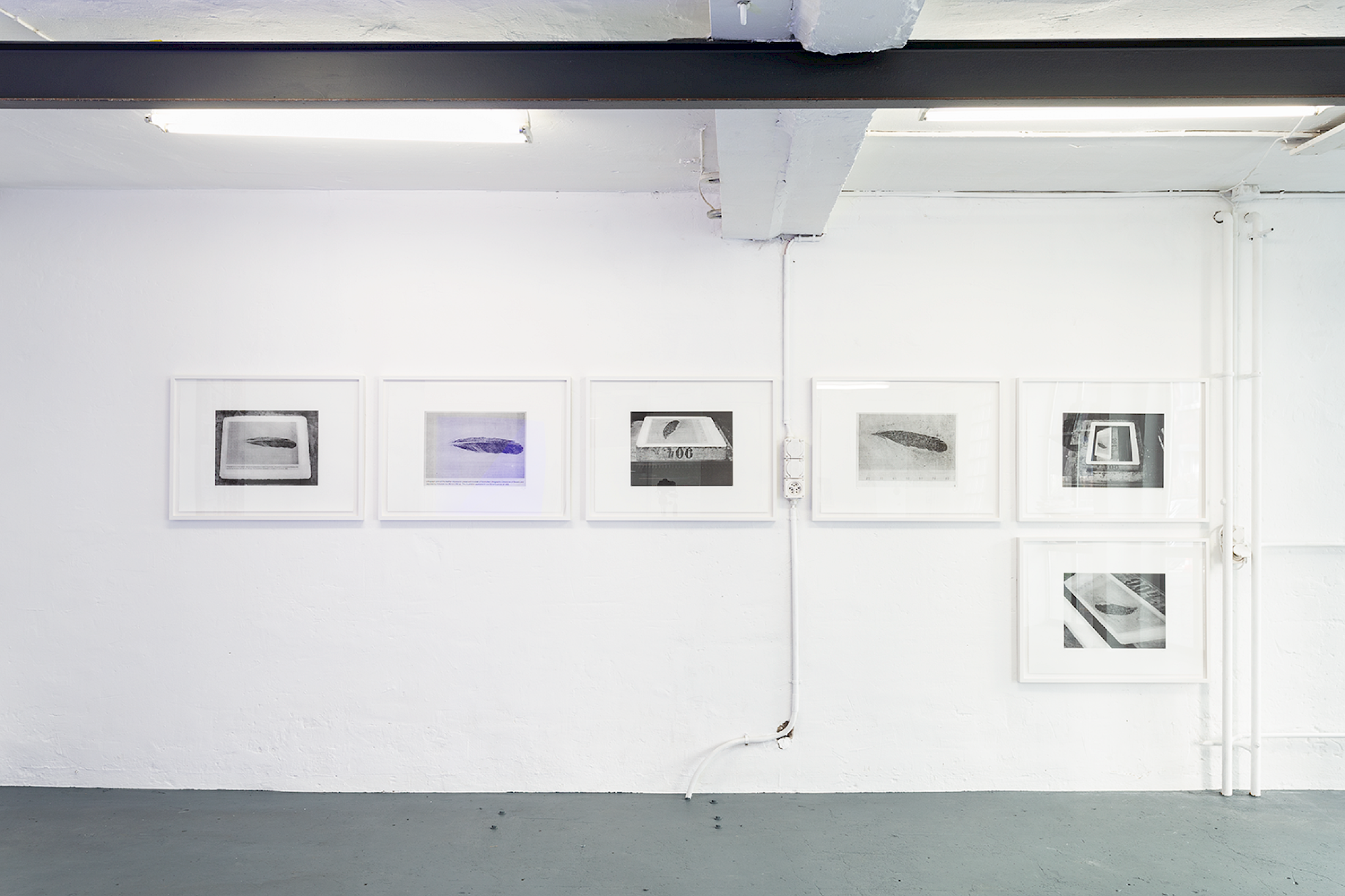 Installation View Groupshow «Double Take / view on Simon Starling, Archaeopteryx Lithographica, 2008» at Last Tango Zurich, 2018 / Photography: Kilian Bannwart / Courtesy: the artists and Last Tango