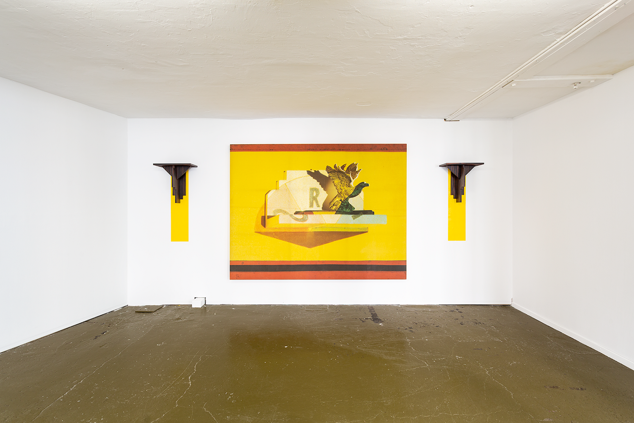 Installation View Groupshow «Double Take / view on Silvie and Chérif Defraoui, Bilderstreit (Lugar/Llano), 1987» at Last Tango Zurich, 2018 / Photography: Kilian Bannwart / Courtesy: the artists and Last Tango