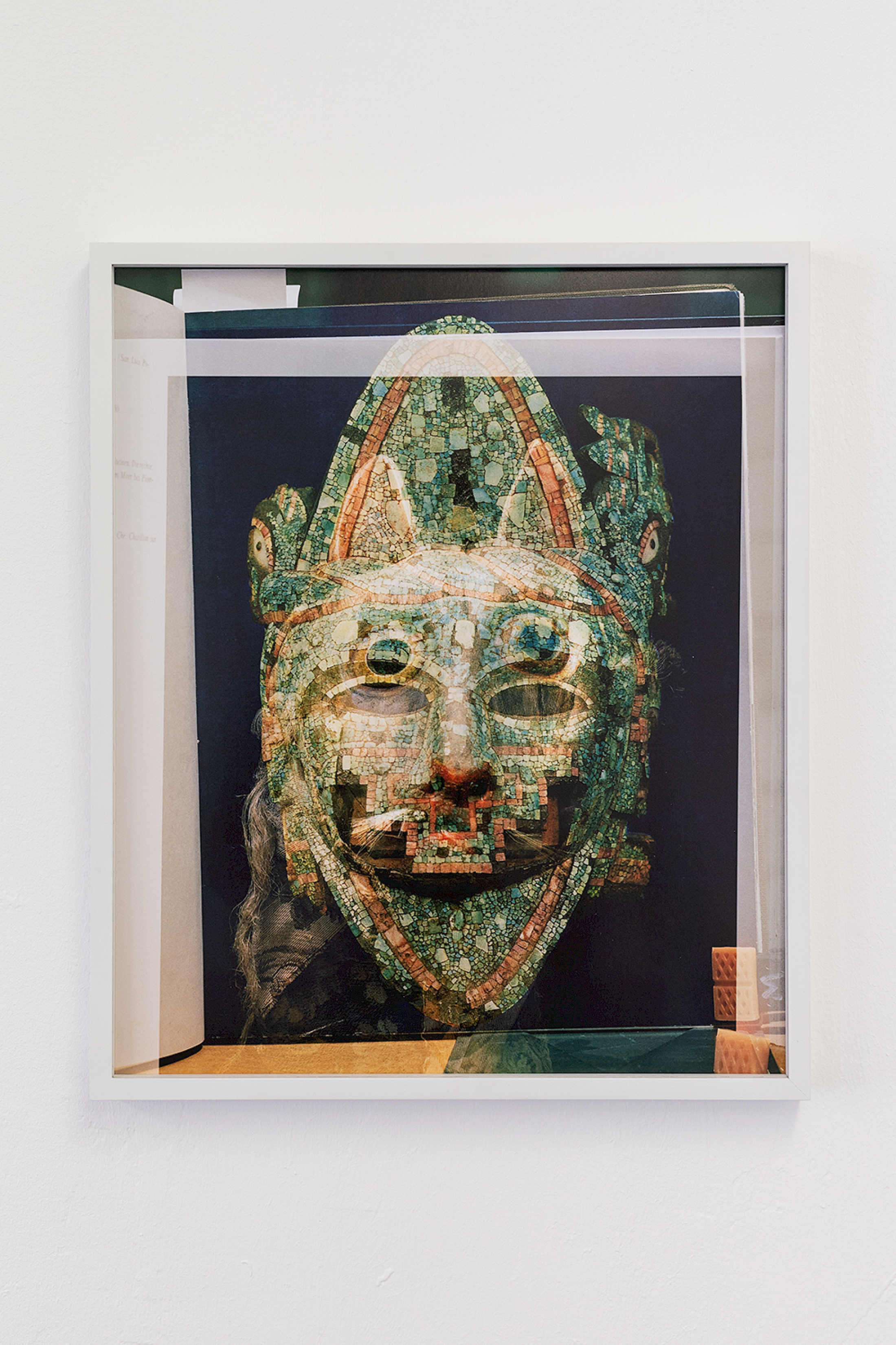 Installation View Groupshow «Double Take / view on Michael Etzensperger, Mask (no. 28), 2016» at Last Tango Zurich, 2018 / Photography: Kilian Bannwart / Courtesy: the artists and Last Tango