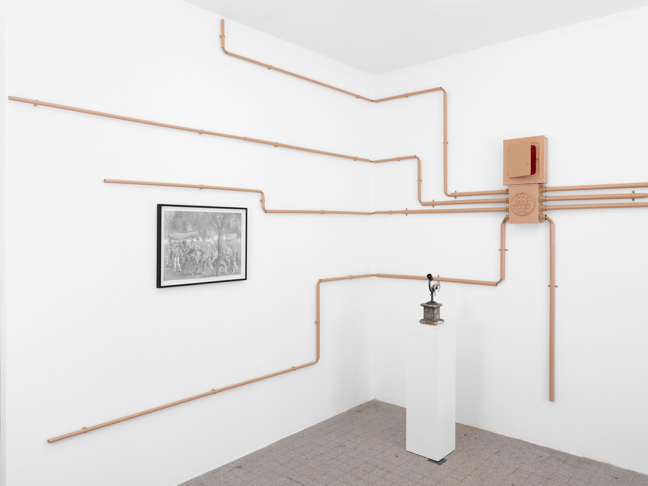 Exhibition View Groupshow «Hatch» at Truth and Consequences, Geneva / Photo: Julien Gremaud / Courtesy: the artist and T&C