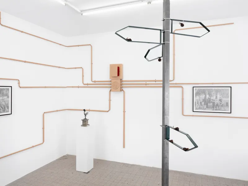 Exhibition View Groupshow «Hatch» at Truth and Consequences, Geneva / Photo: Julien Gremaud / Courtesy: the artist and T&C