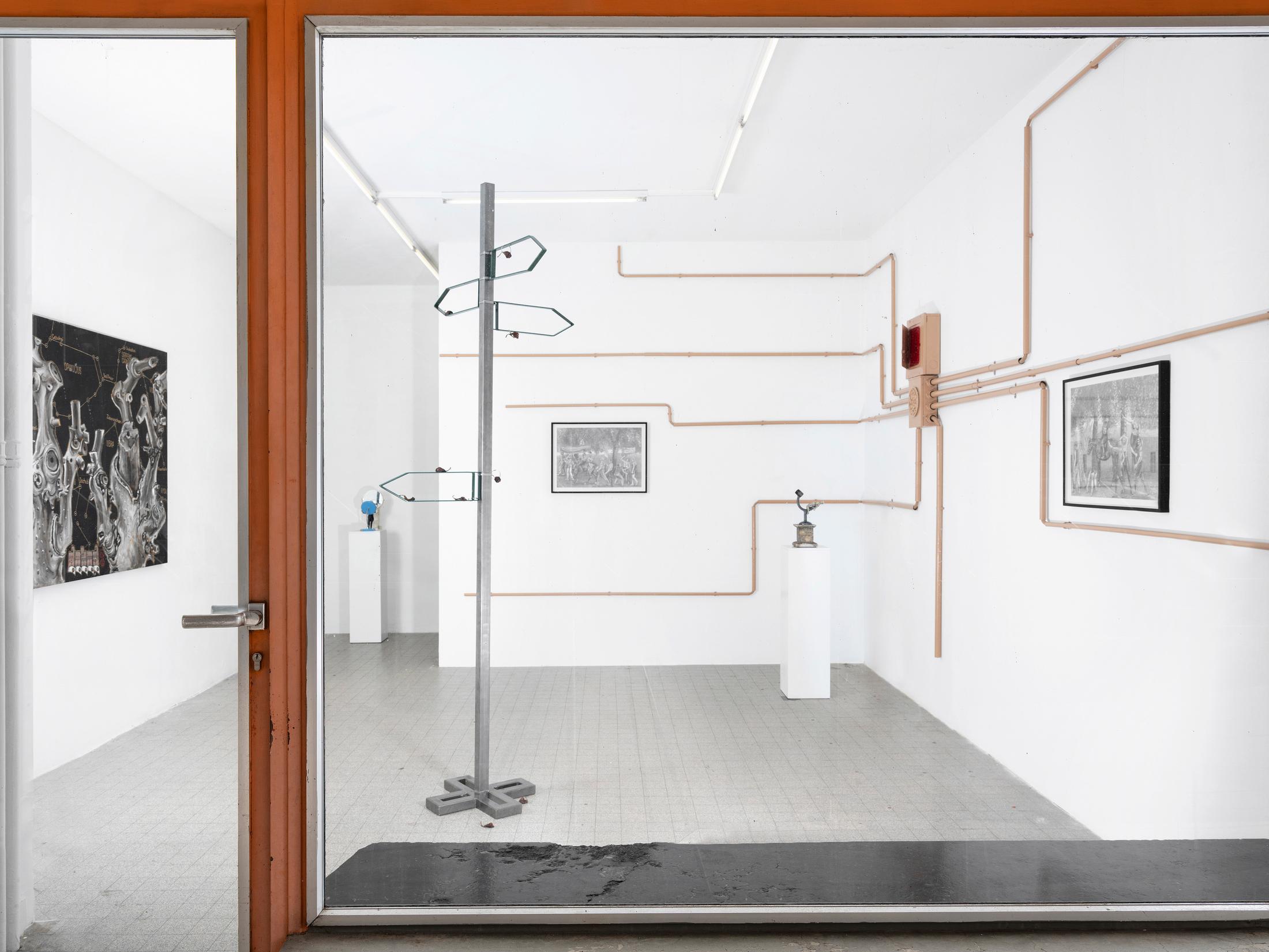 Exhibition View Groupshow «Hatch» at Truth and Consequences, Geneva / Photo: Julien Gremaud / Courtesy: the artist and T&C