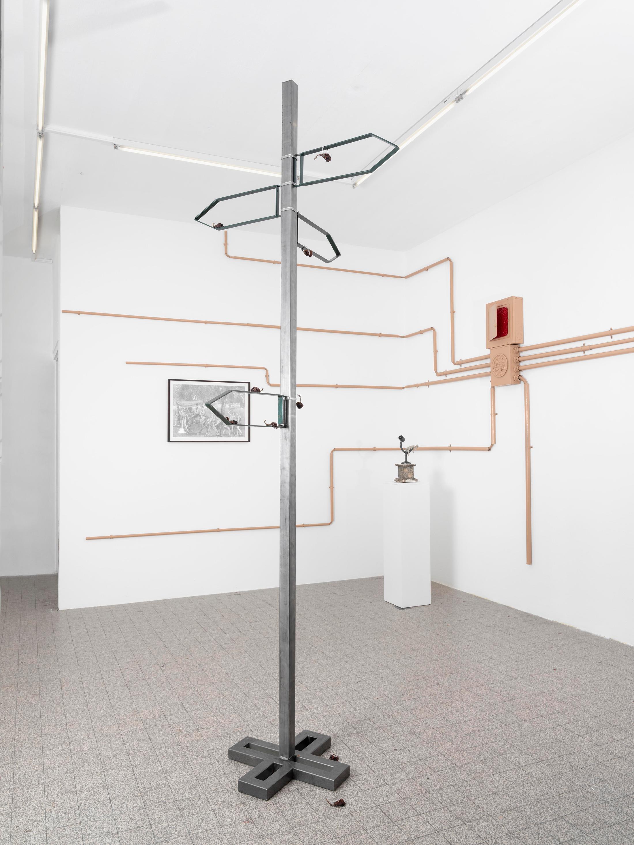 Exhibition View Groupshow «Hatch» at Truth and Consequences, Geneva / Photo: Julien Gremaud / Courtesy: the artist and T&C