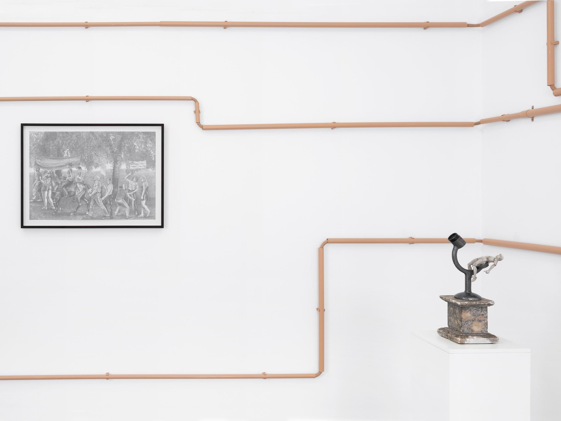 Exhibition View Groupshow «Hatch» at Truth and Consequences, Geneva / Photo: Julien Gremaud / Courtesy: the artist and T&C