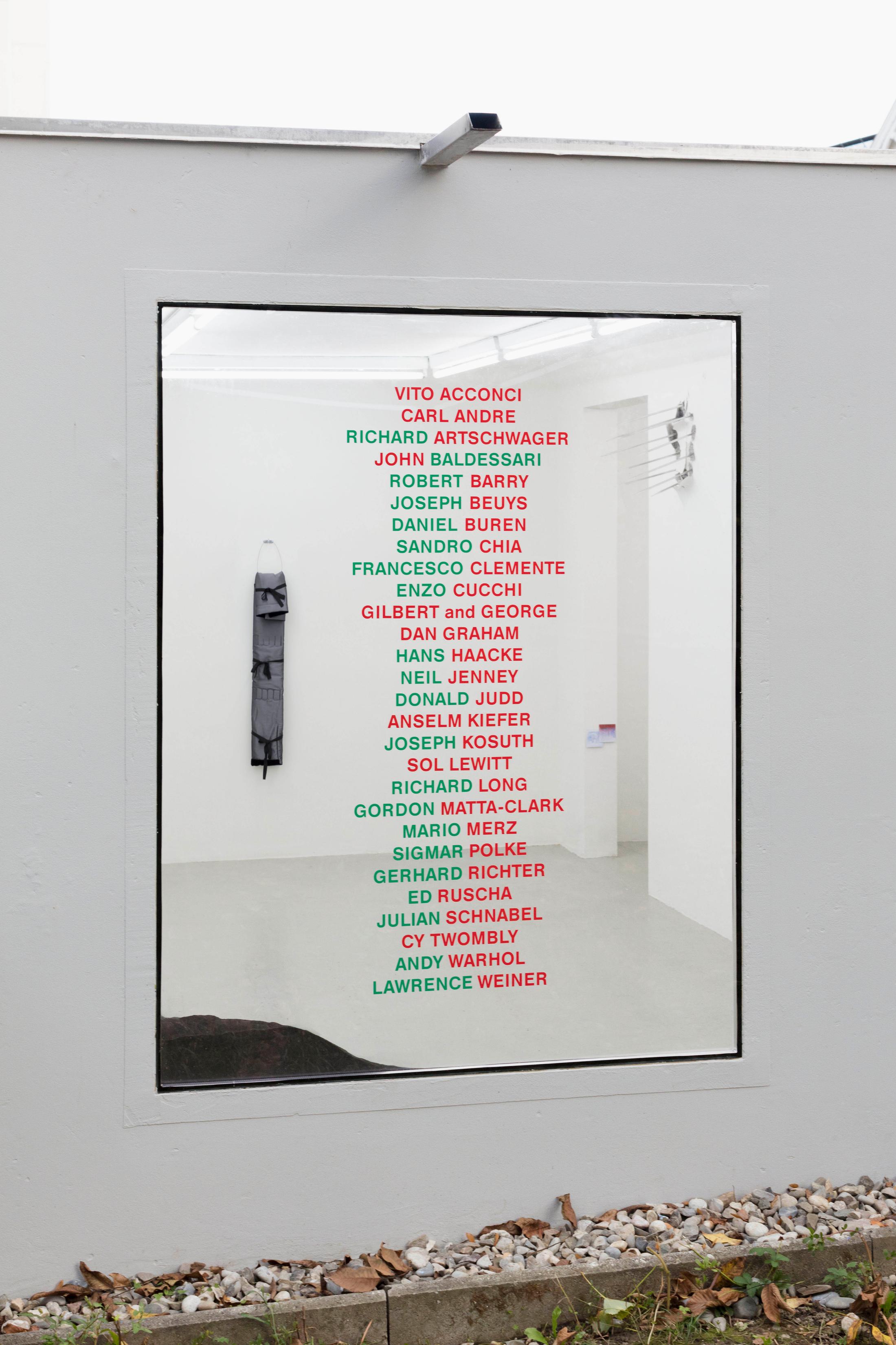 Exhibition View Groupshow «Hunter Of Worlds / view on Louise Lawler, Birdcalls (1972/2008)» at SALTS, Birsfelden / Photo: Gunnar Meier / Courtesy: the artist and SALTS