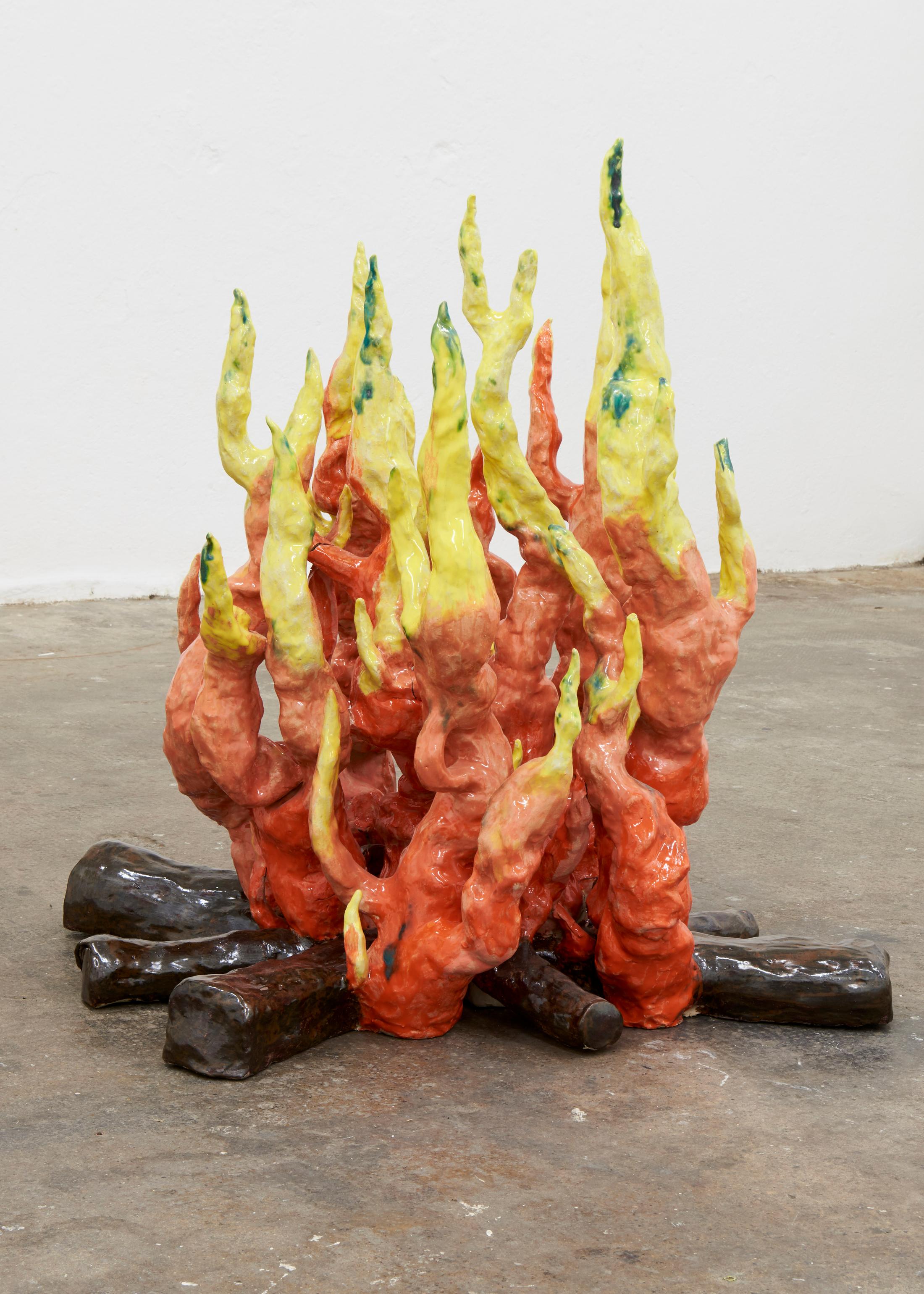 Exhibition View Groupshow «If it's Conceivable it's Possible» with Marilou Bal, Mathieu Dafflon, Anna Diehl, Séverine Heizmann, Maya Hottarek, Matthias Liechti, Ivan Mitrovic, Raphael Stucky and Cassidy Toner at WallRiss, Fribourg / Photo: Guillaume Baeriswyl