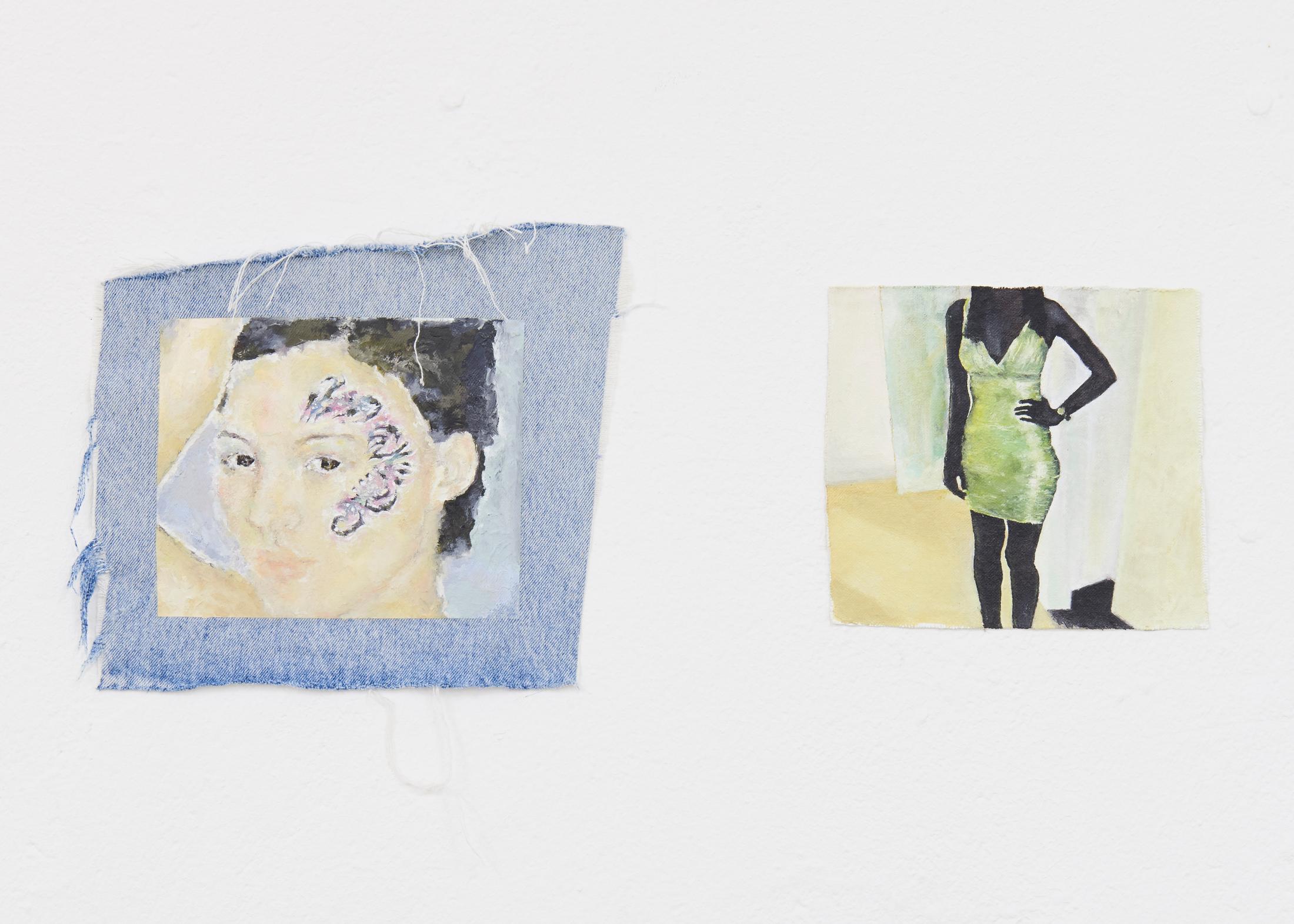 Exhibition View Groupshow «If it's Conceivable it's Possible» with Marilou Bal, Mathieu Dafflon, Anna Diehl, Séverine Heizmann, Maya Hottarek, Matthias Liechti, Ivan Mitrovic, Raphael Stucky and Cassidy Toner at WallRiss, Fribourg / Photo: Guillaume Baeriswyl