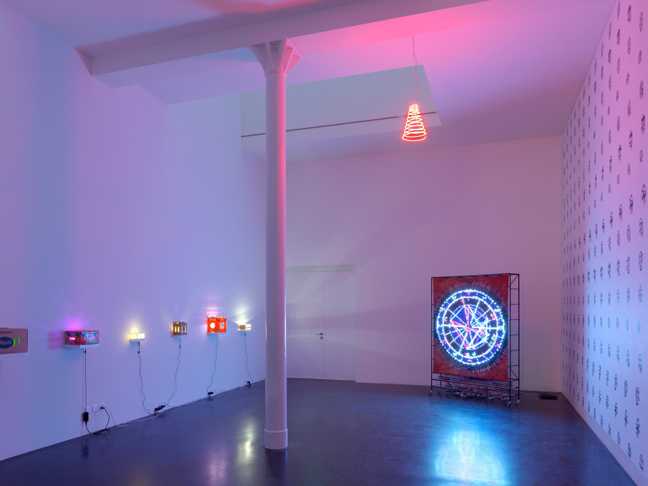 Exhibition View Groupshow «Lampen» at Galerie Francesca Pia, Zurich, 2018 / Photo: Annik Wetter / Courtesy: the artists and Galerie Francesca Pia