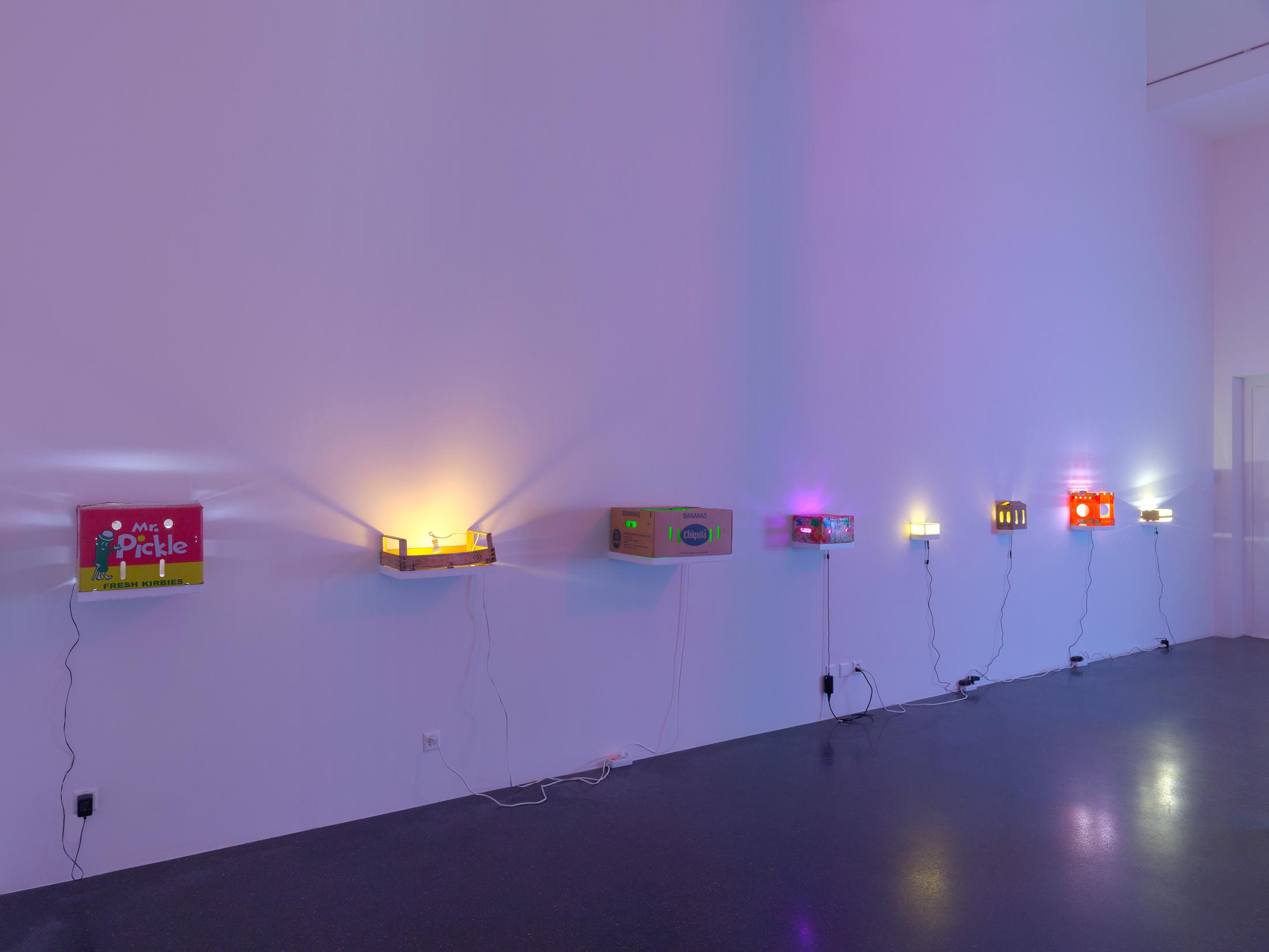 Exhibition View Groupshow «Lampen» at Galerie Francesca Pia, Zurich, 2018 / Photo: Annik Wetter / Courtesy: the artists and Galerie Francesca Pia