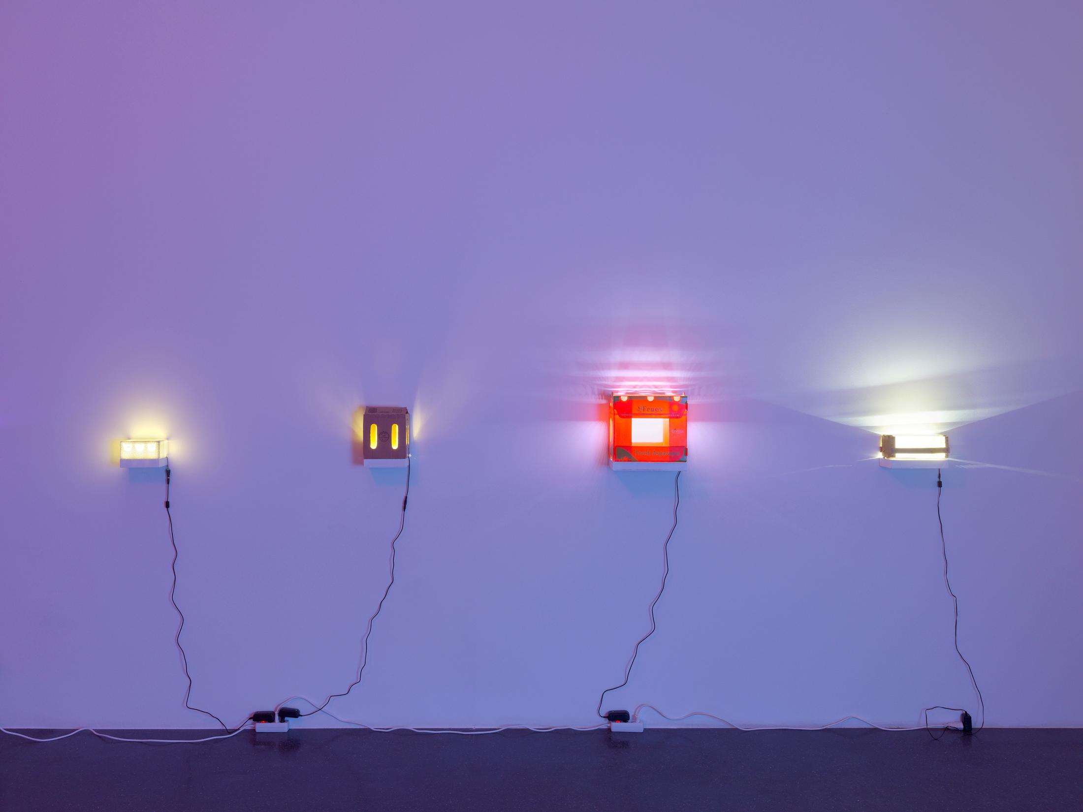 Exhibition View Groupshow «Lampen» at Galerie Francesca Pia, Zurich, 2018 / Photo: Annik Wetter / Courtesy: the artists and Galerie Francesca Pia