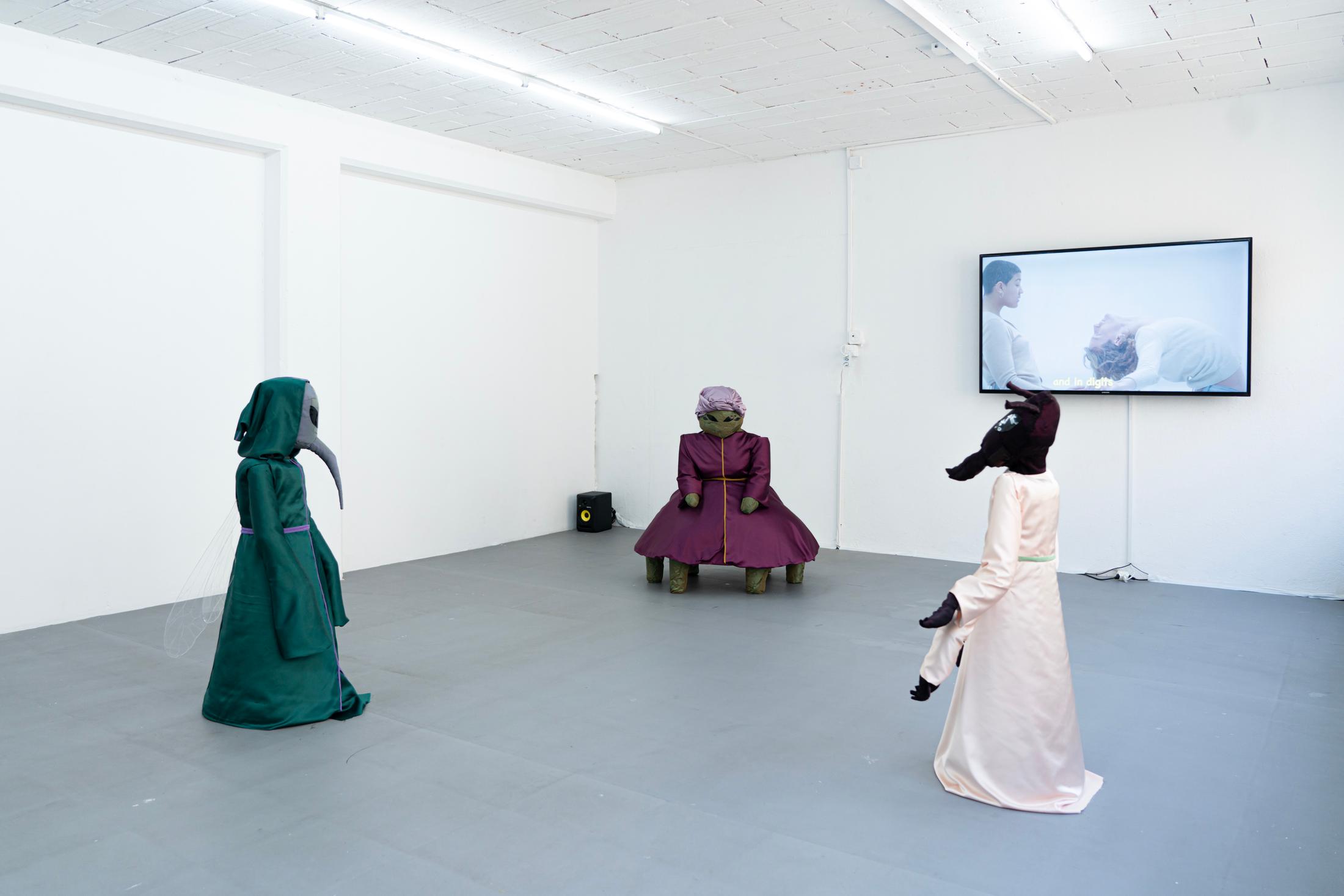 Exhibition View Groupshow «Le Soin des Possibles» at 1.1, Basel, 2019 / Photo: Jelly Luise / Courtesy: the artists and 1.1